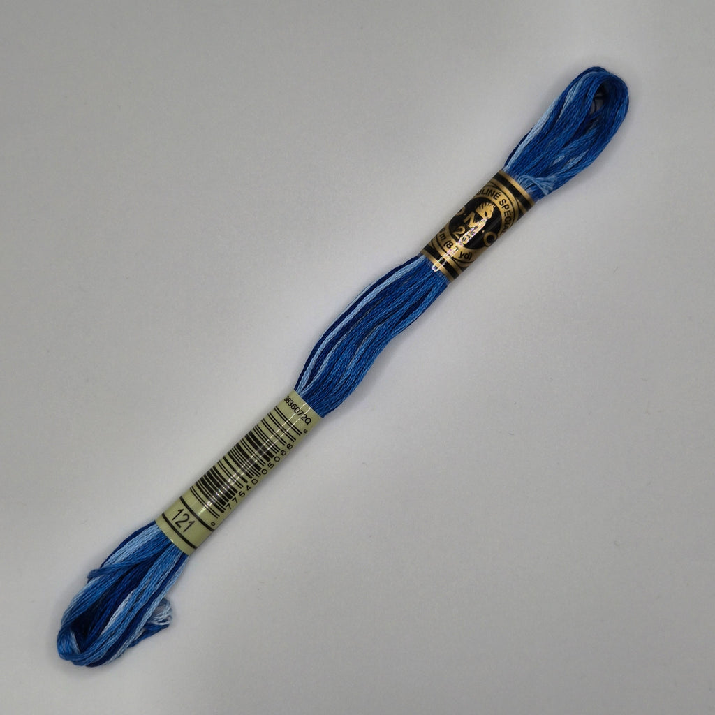 DMC 121 Variegated Delft Blue