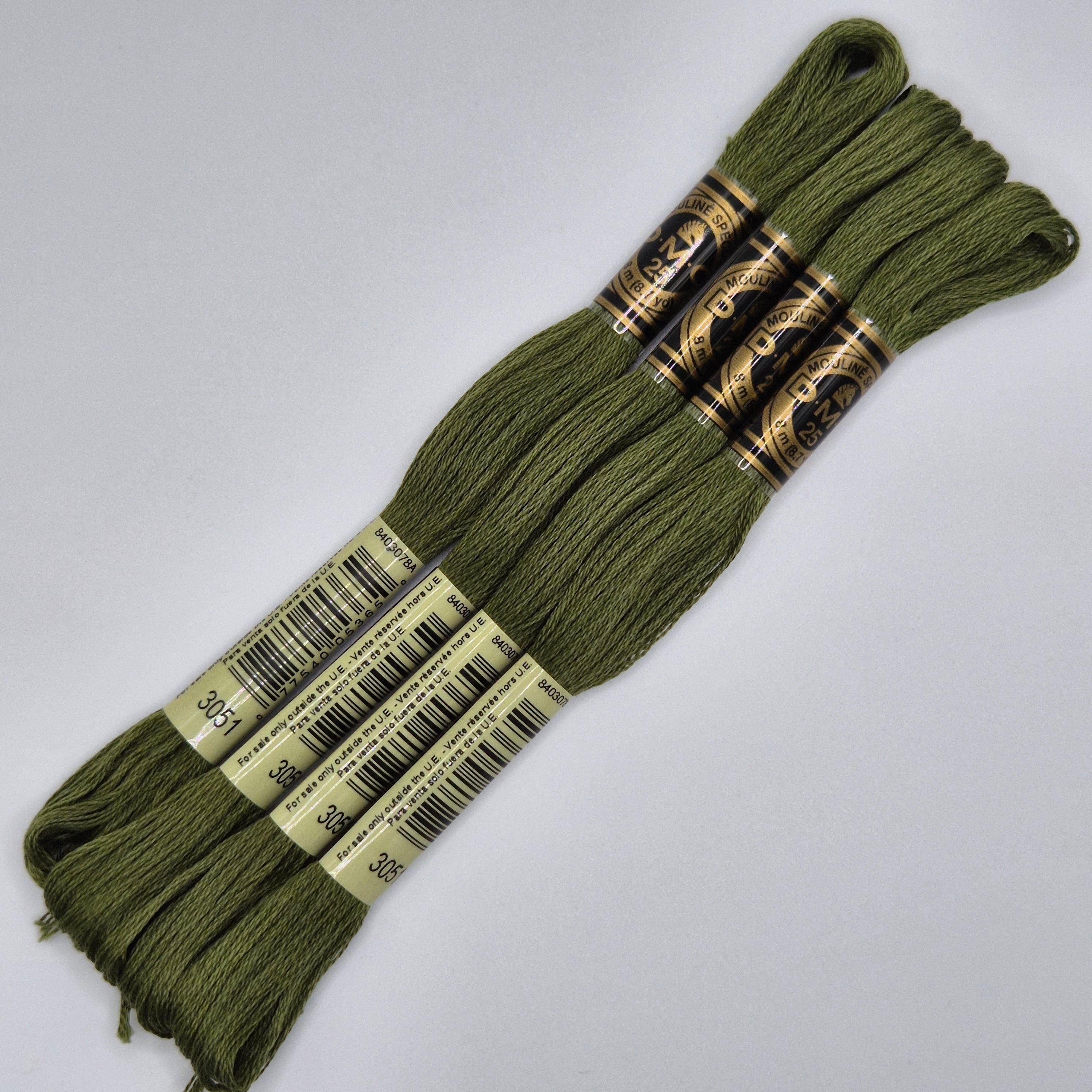DMC 3051 Dark Green Gray