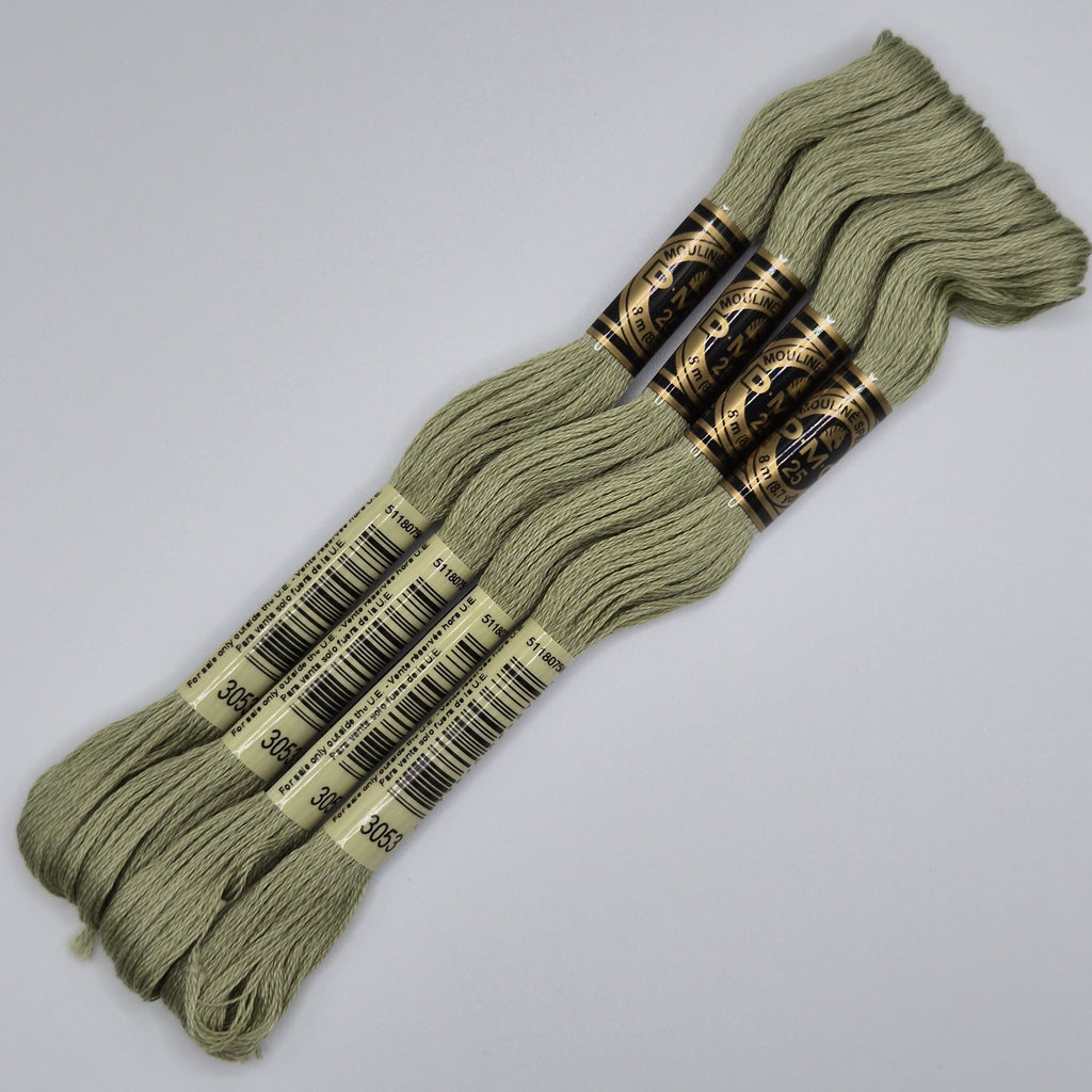 DMC 3053 Green Gray