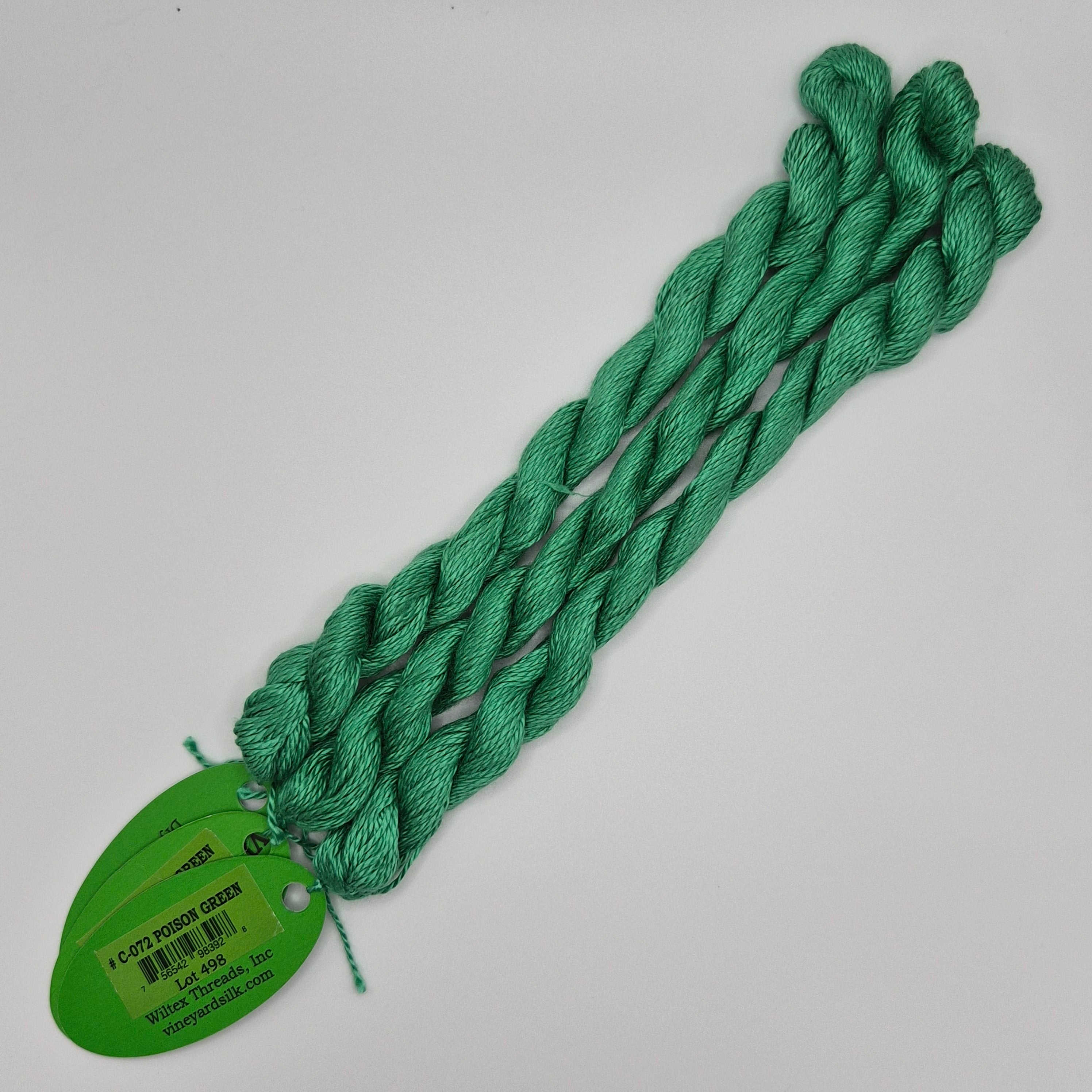 Vineyard Silk C-072 Poison Green