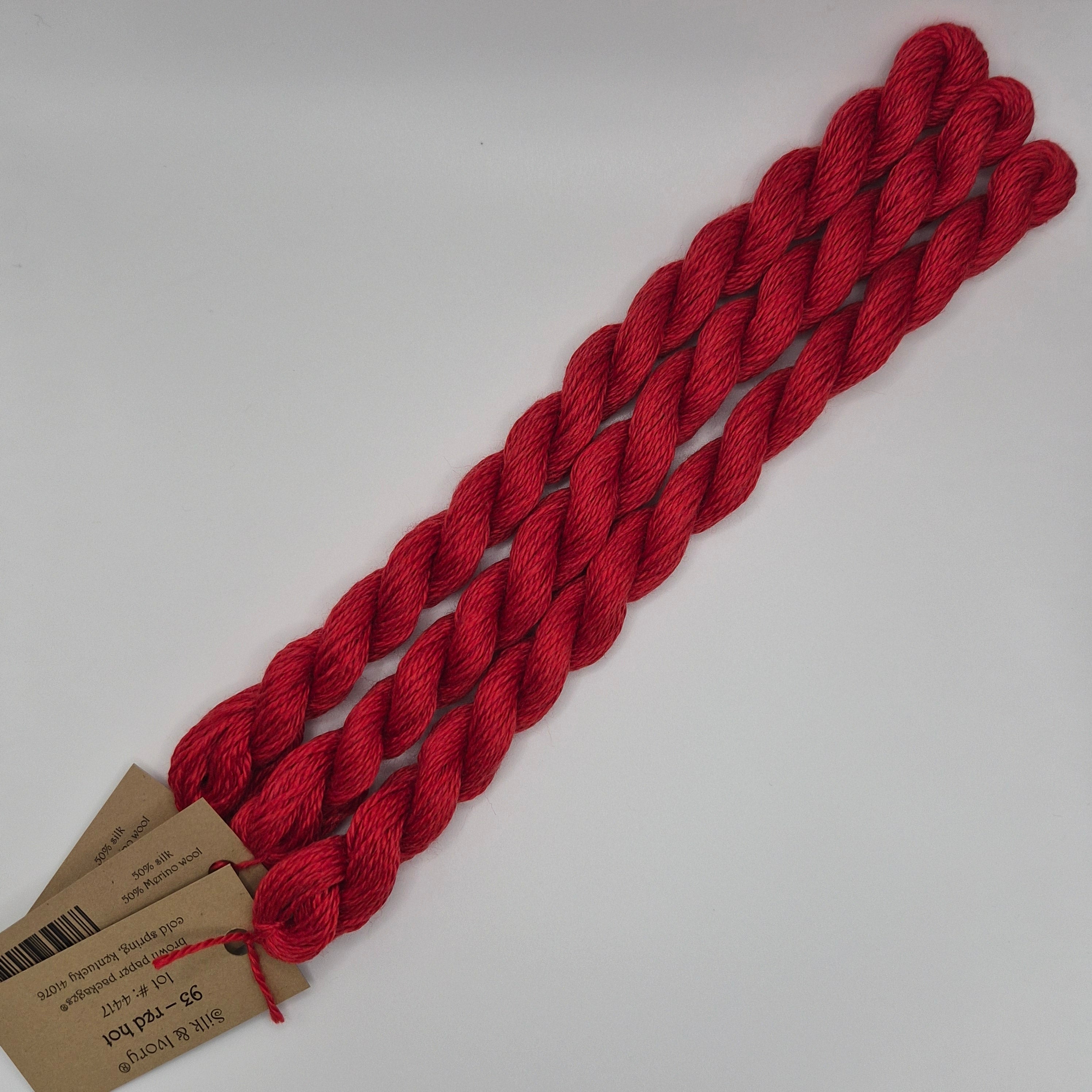 Silk & Ivory 93 Red Hot