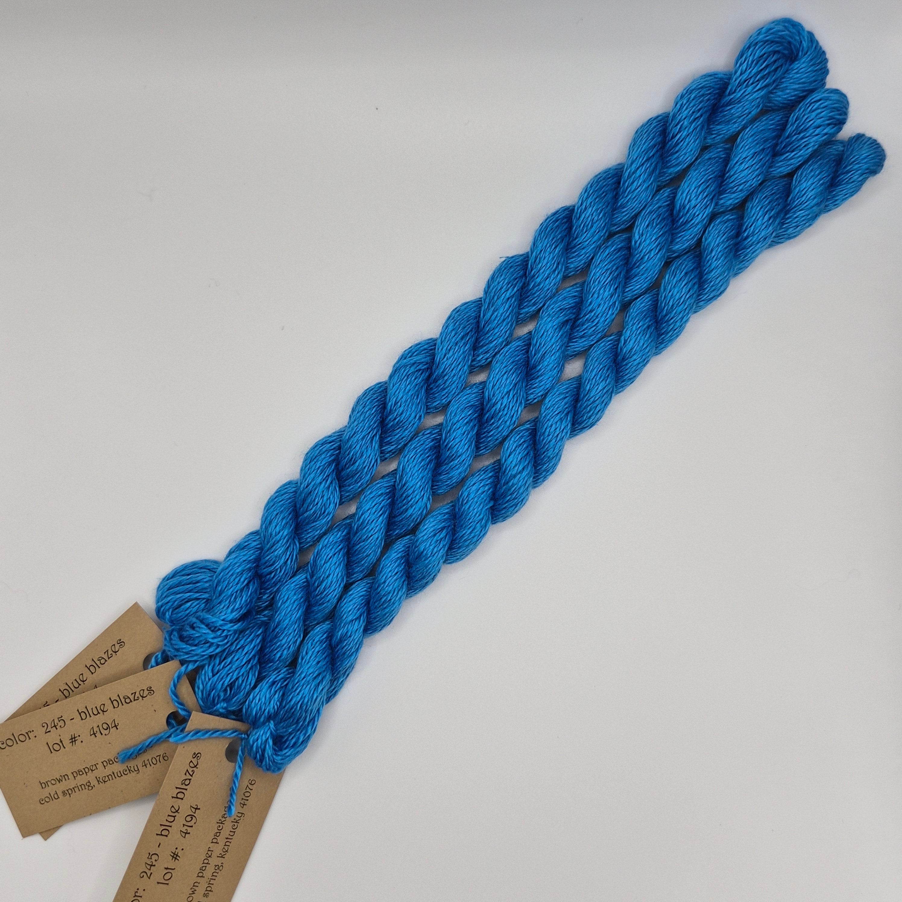 Silk & Ivory 245 Blue Blazes