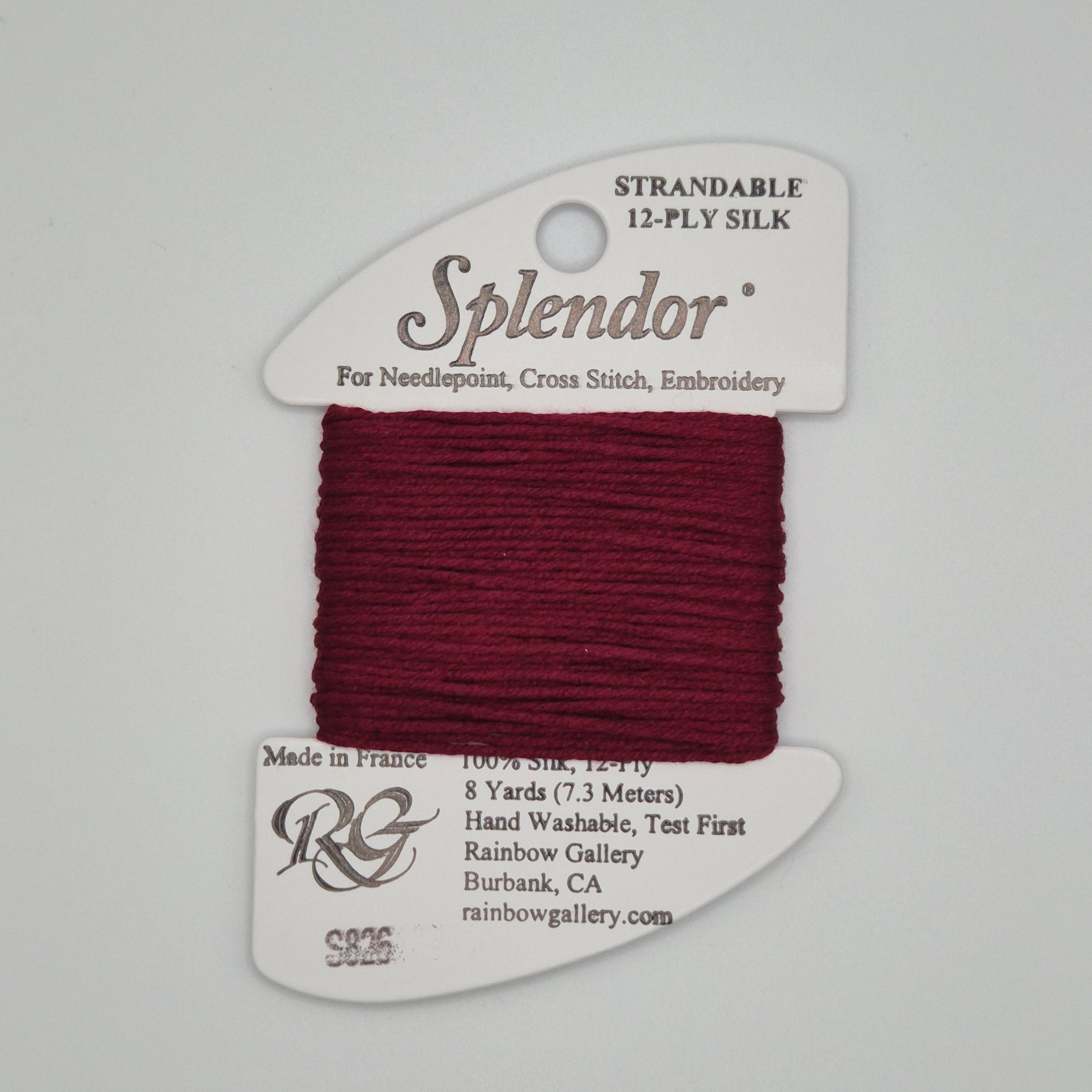 Splendor S826 Burgundy