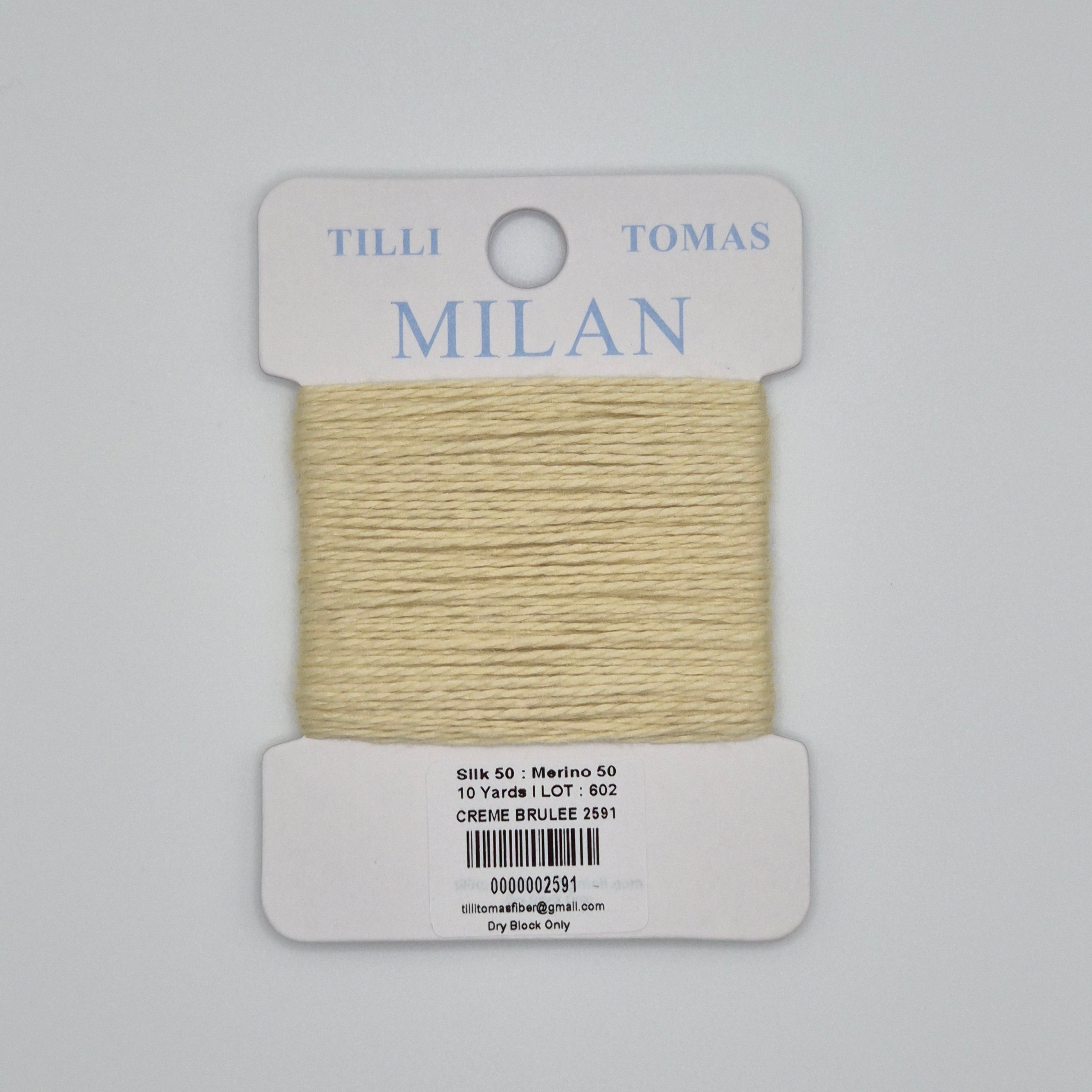 Milan Card 2591 Creme Brulee