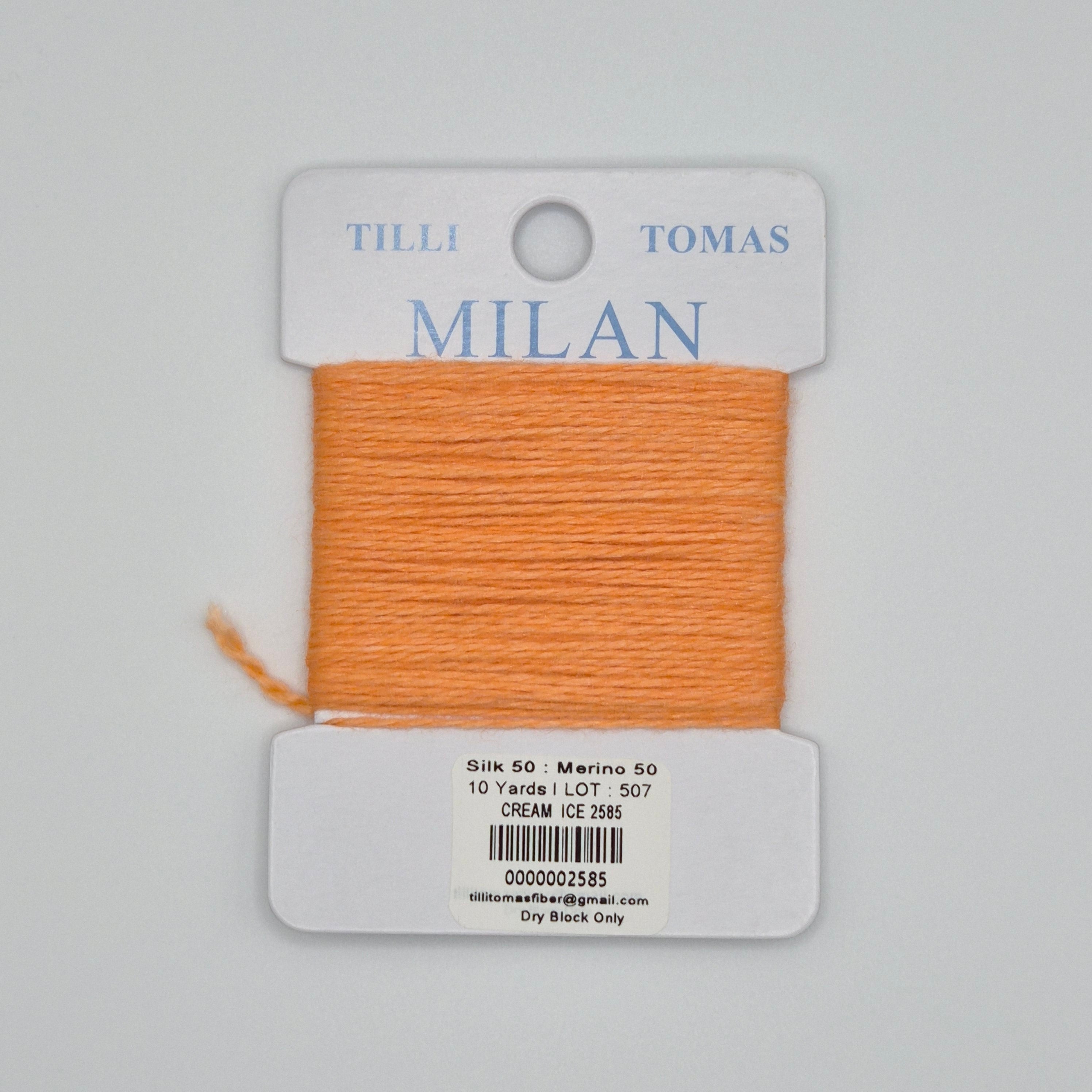 Milan Card 2585 Cream Ice