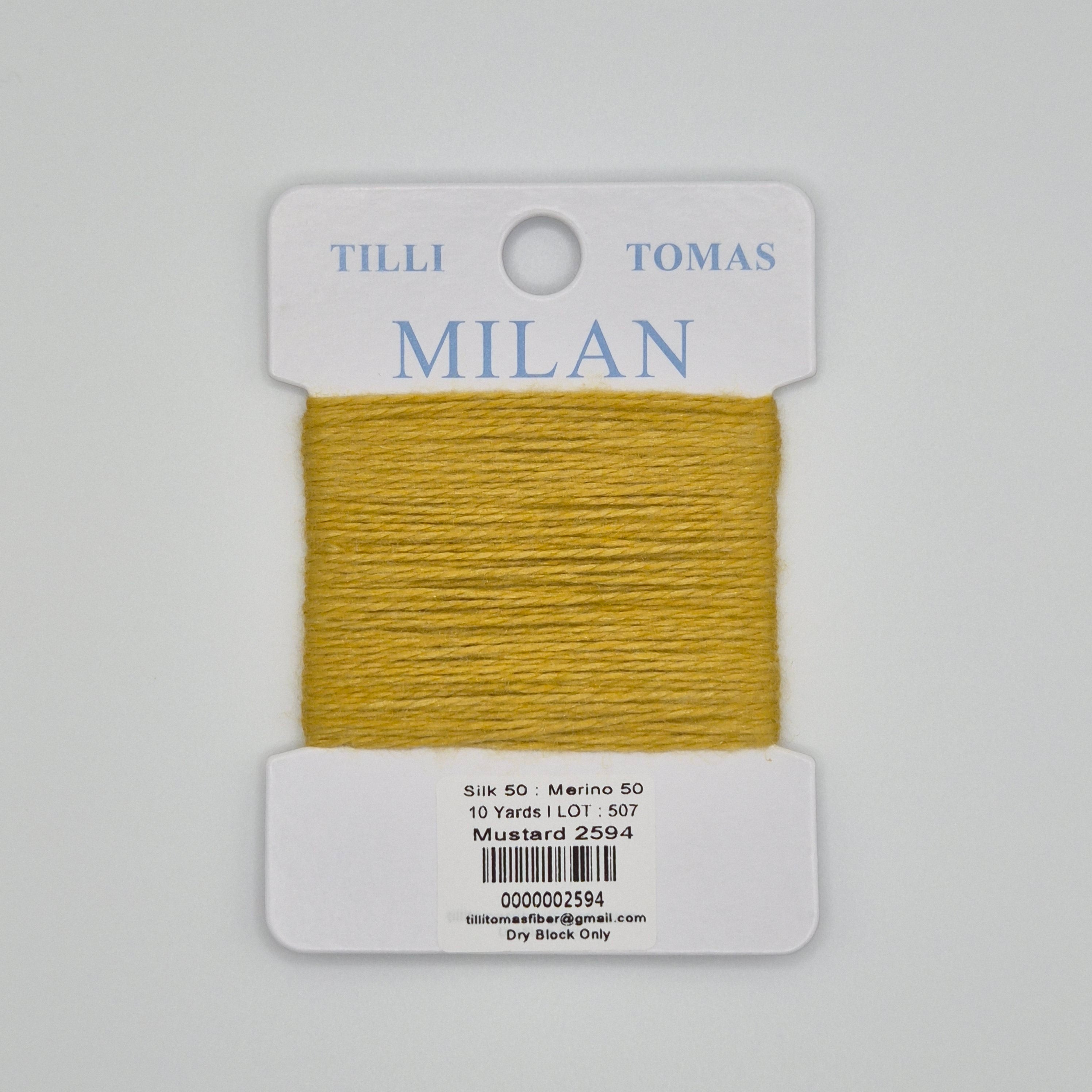 Milan Card 2594 Mustard