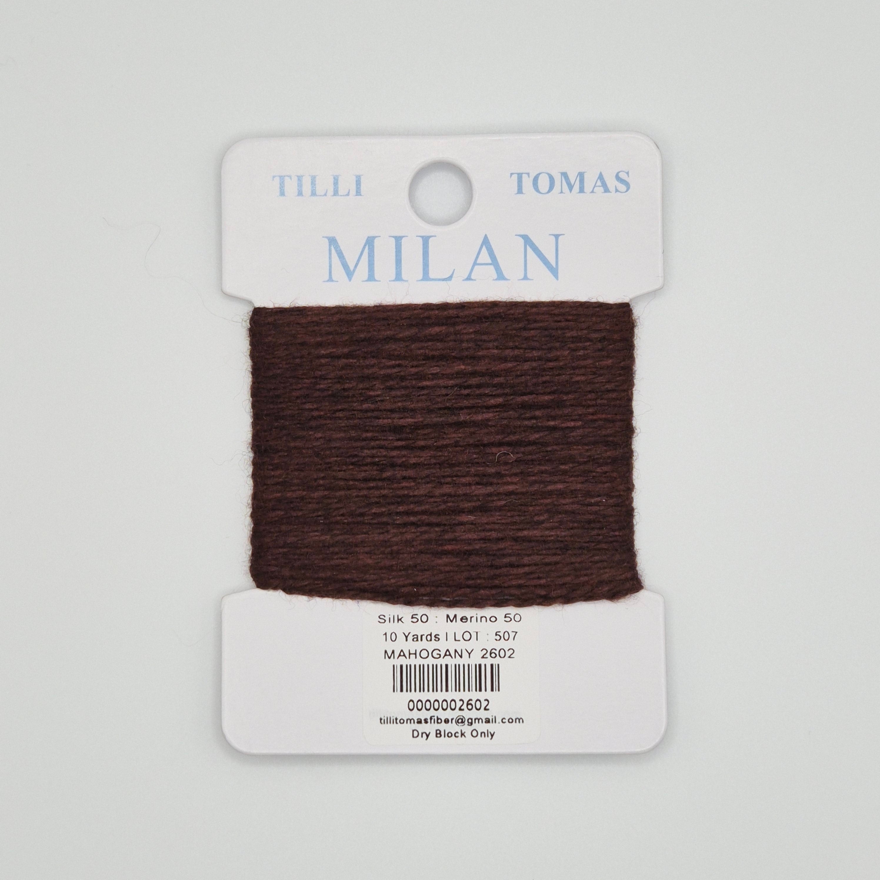 Milan Card 2602 Mahogany