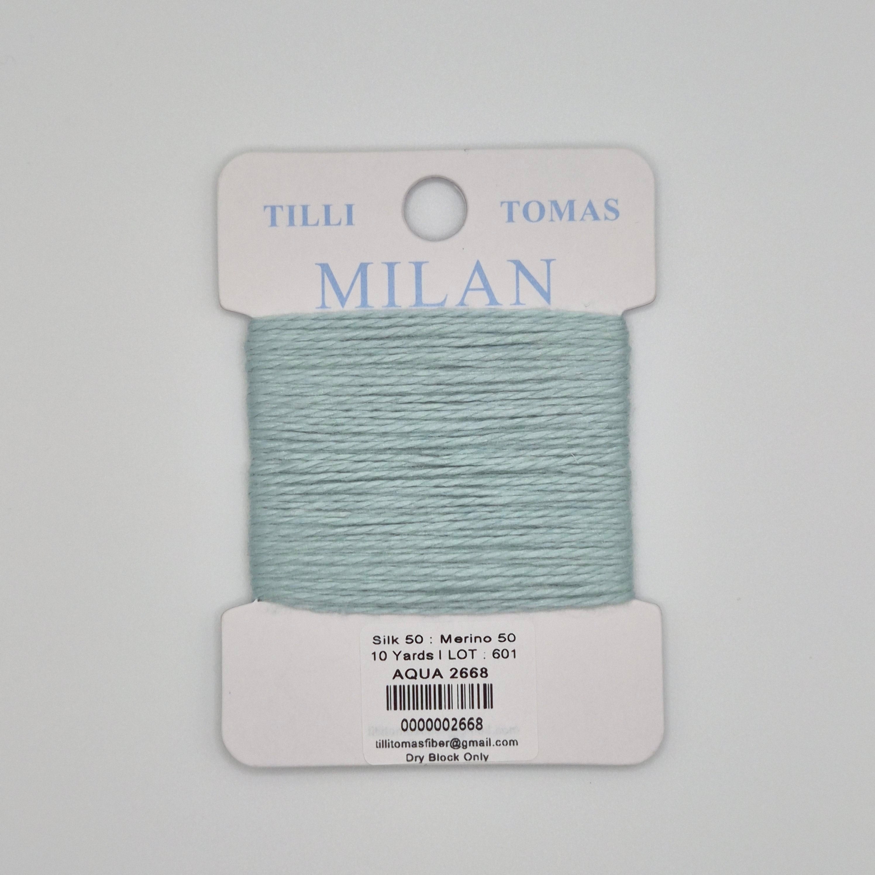 Milan Card 2668 Aqua