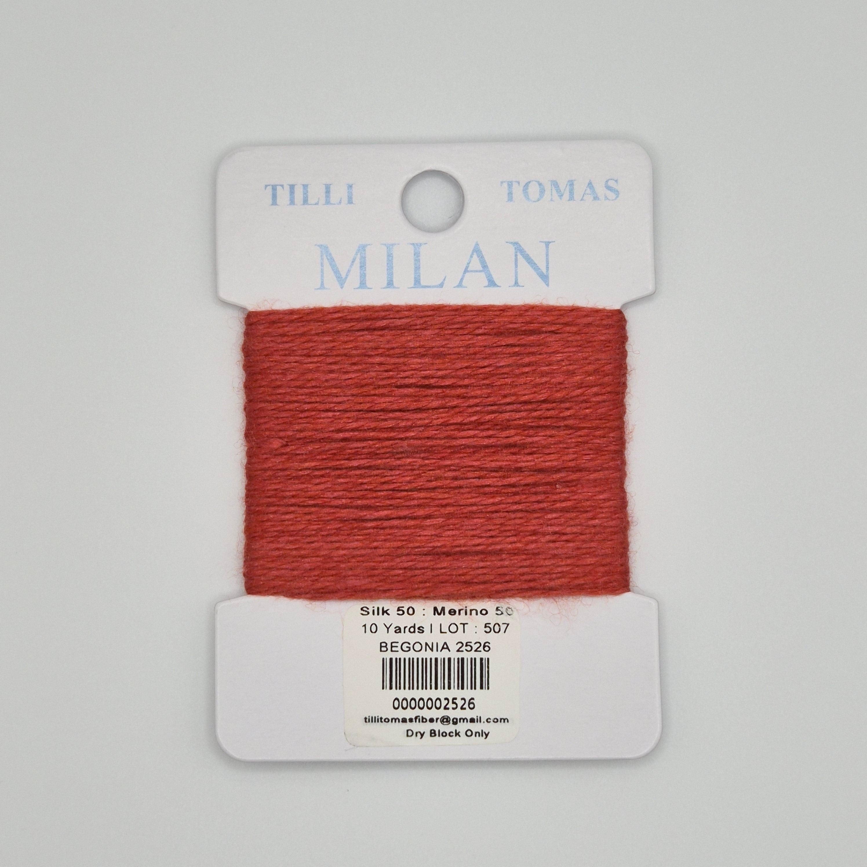 Milan Card 2526 Begonia