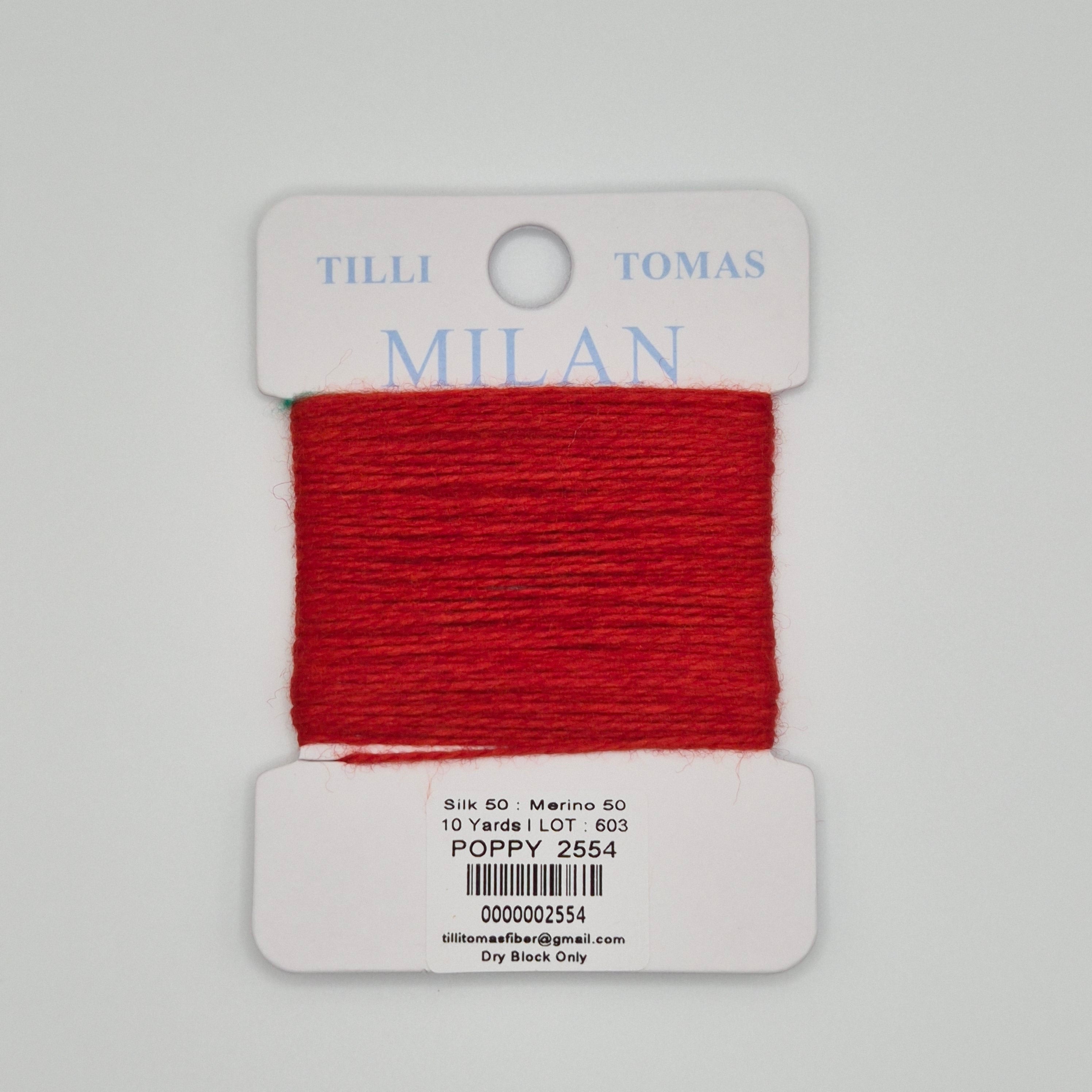 Milan Card 2554 Poppy
