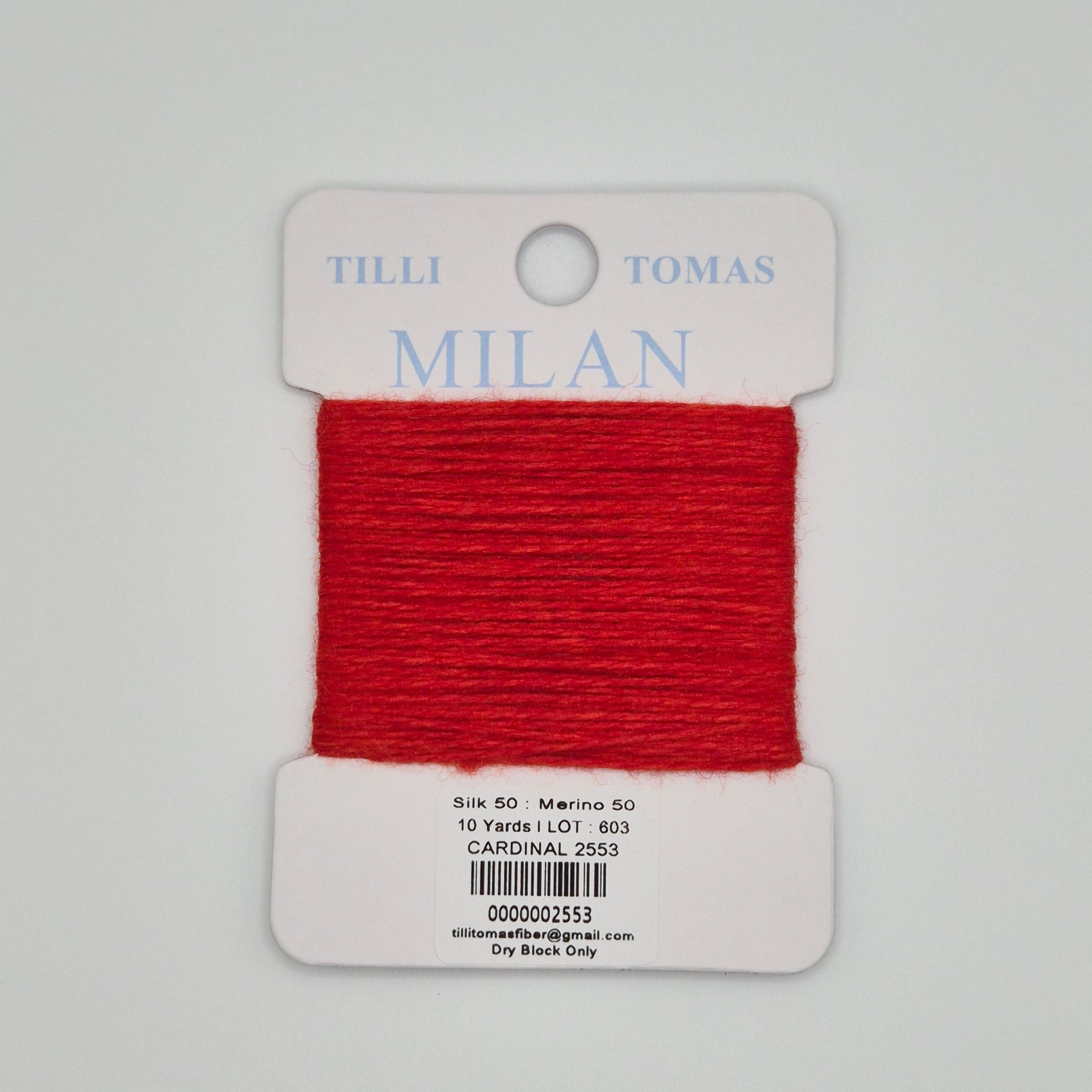 Milan Card 2553 Cardinal