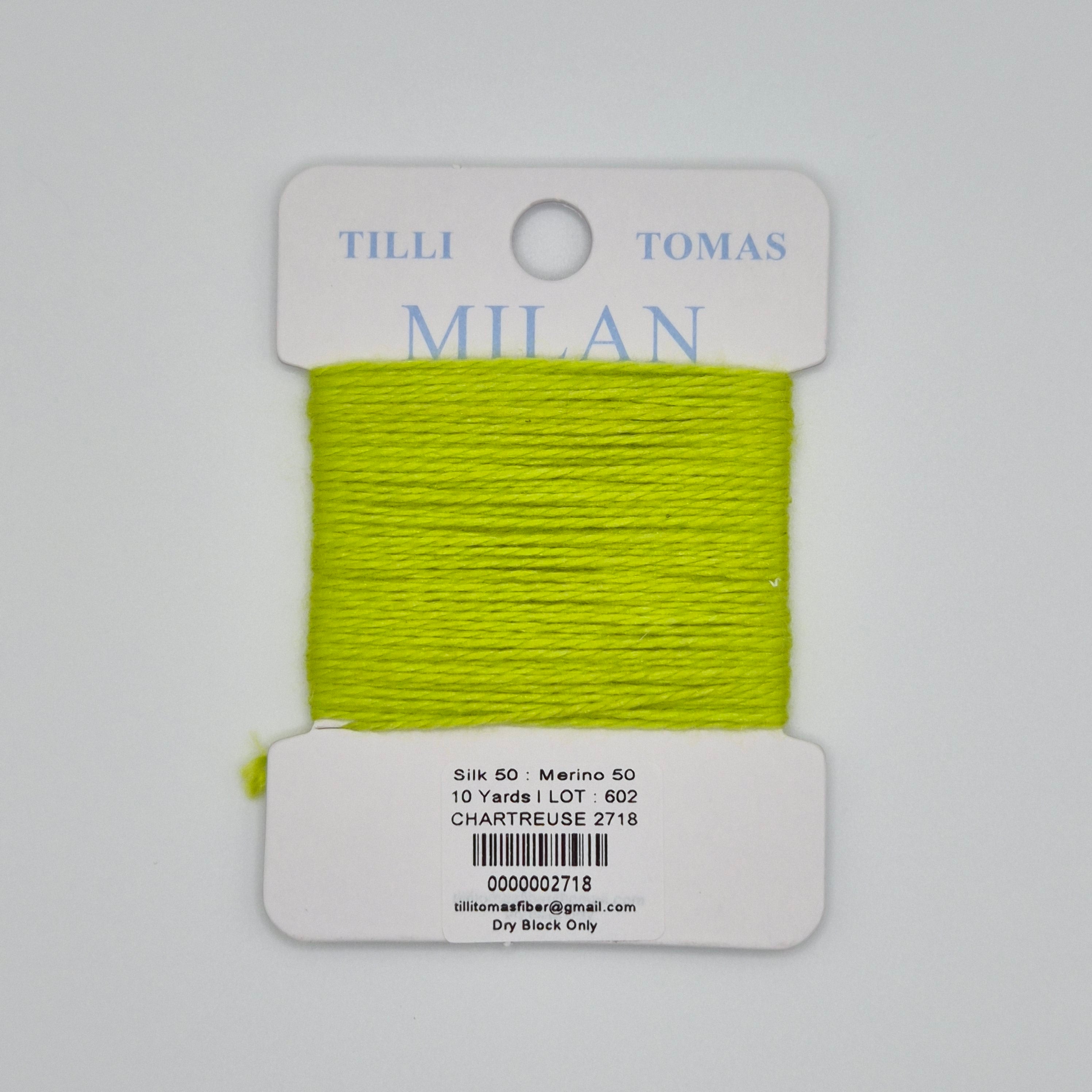 Milan Card 2718 Chartreuse