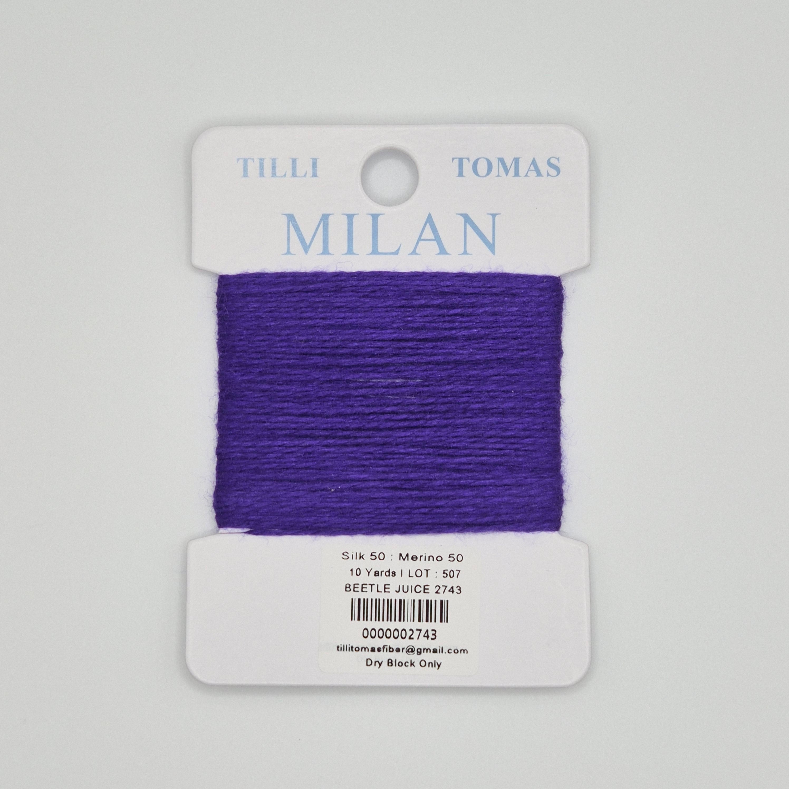 Milan Card 2743 Beetle Juice