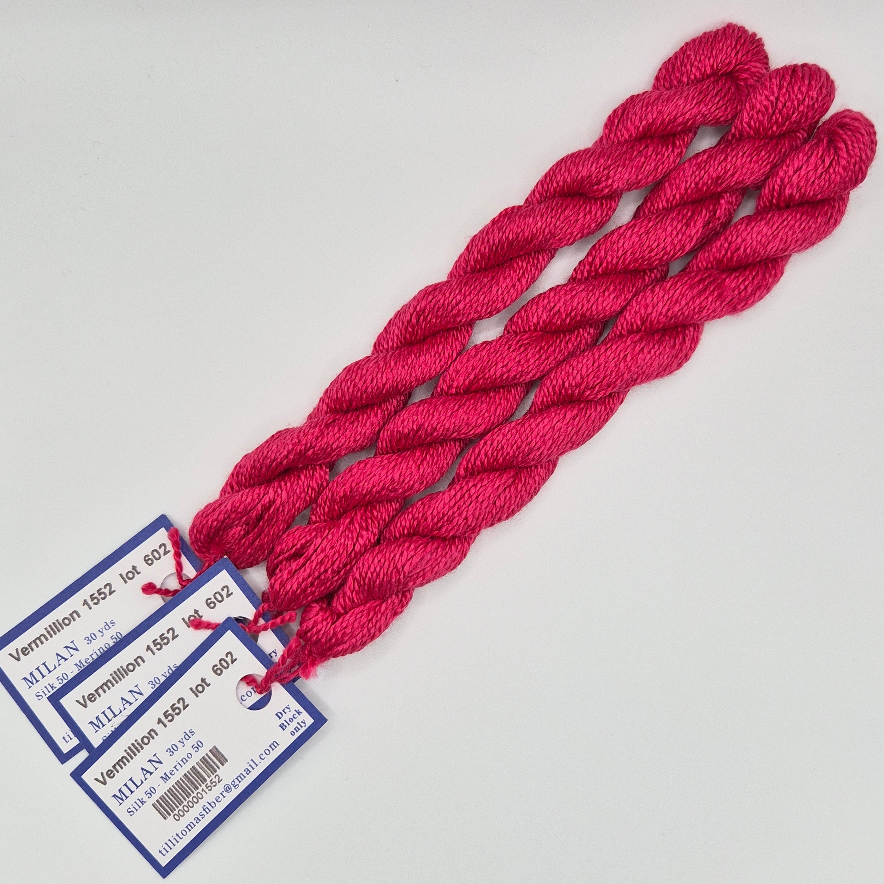 Milan Skein 1552 Vermillion