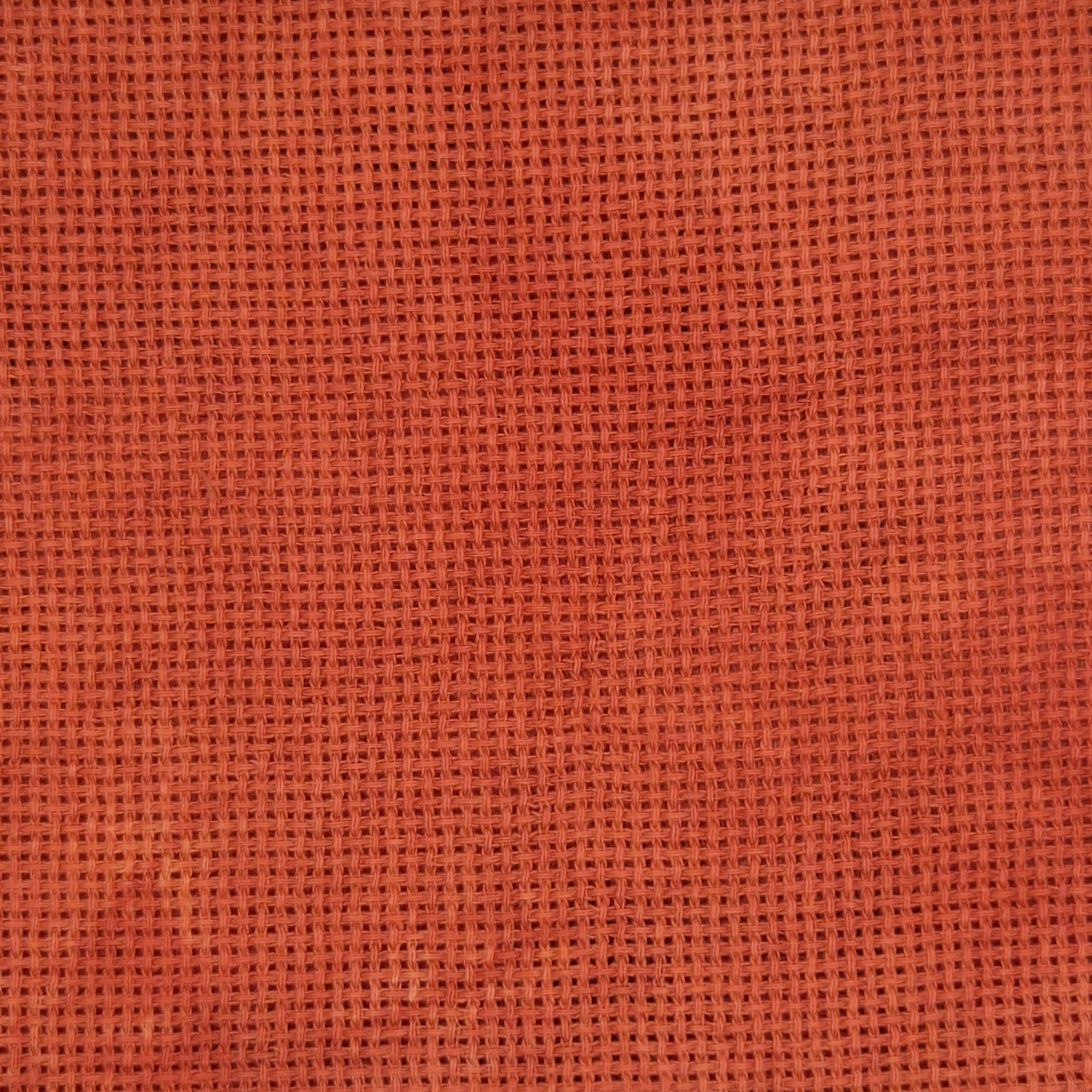Charles Craft Orange Aida Fabric - 13x17"