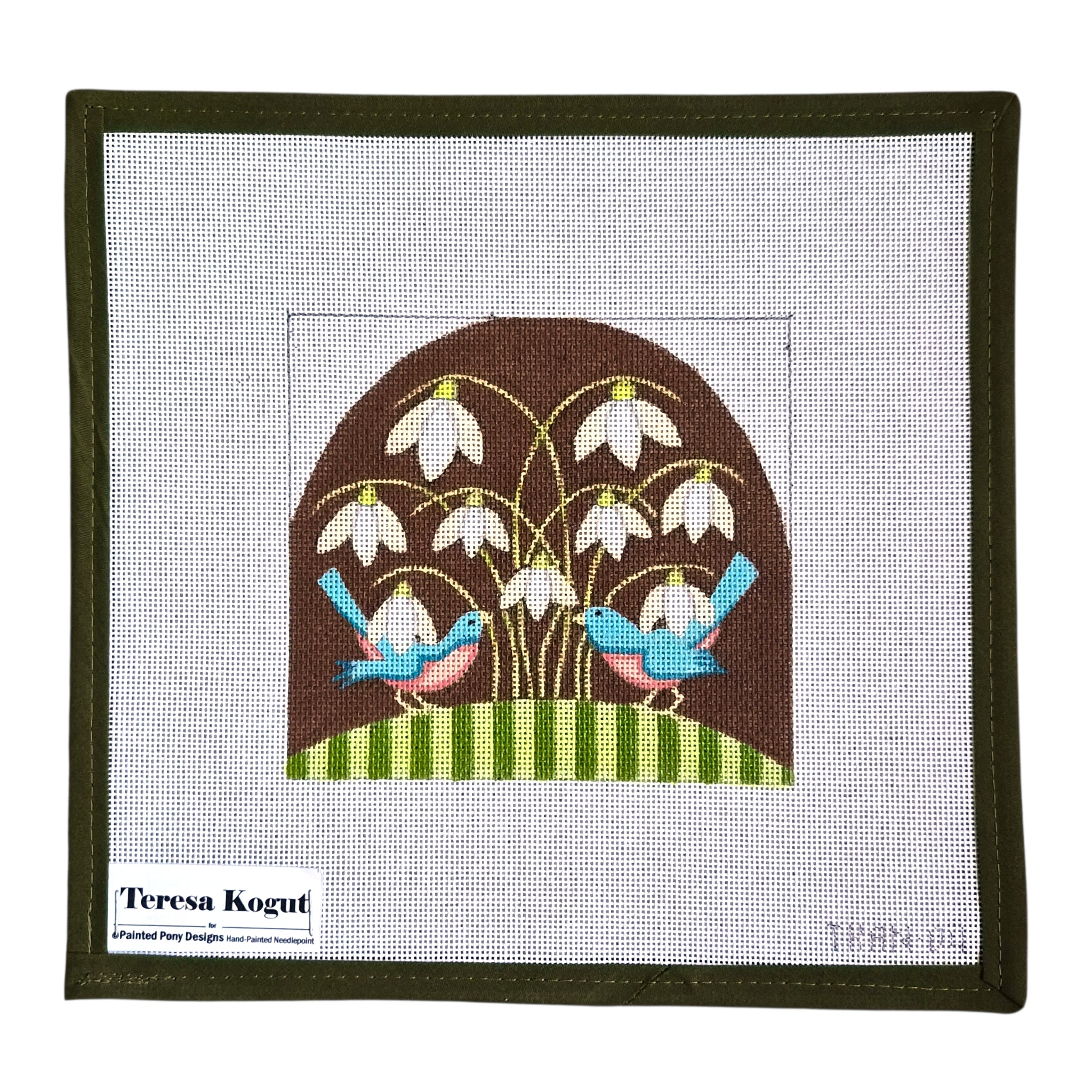 Bluebirds & Snowdrops - Teresa Kogut