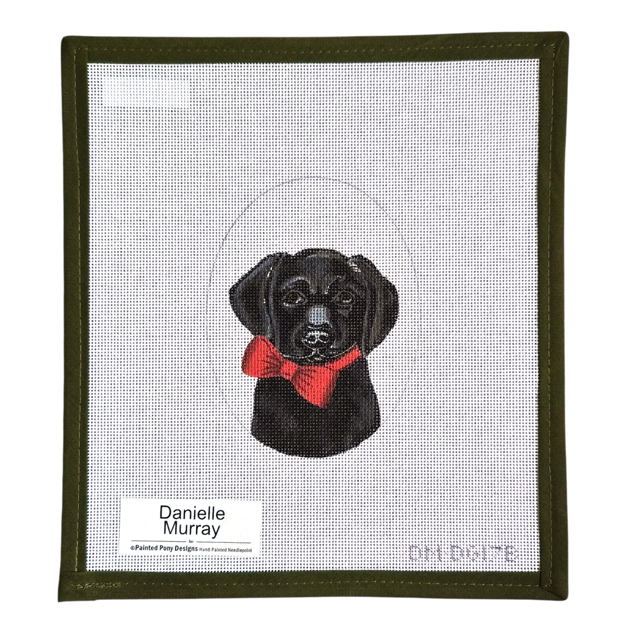 Black Lab Ornament - Danielle Murray