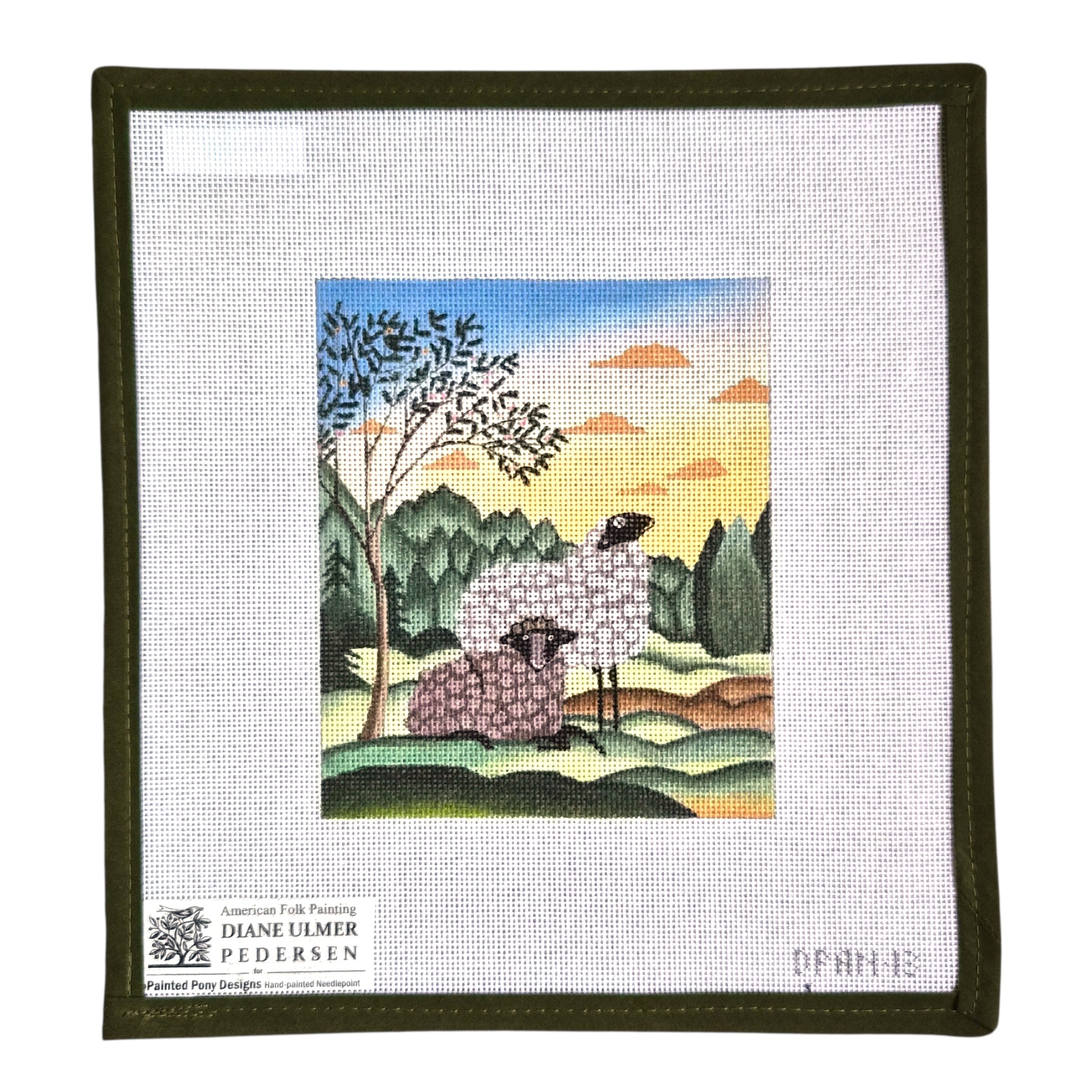 Two Morning Sheep - Diane Pedersen