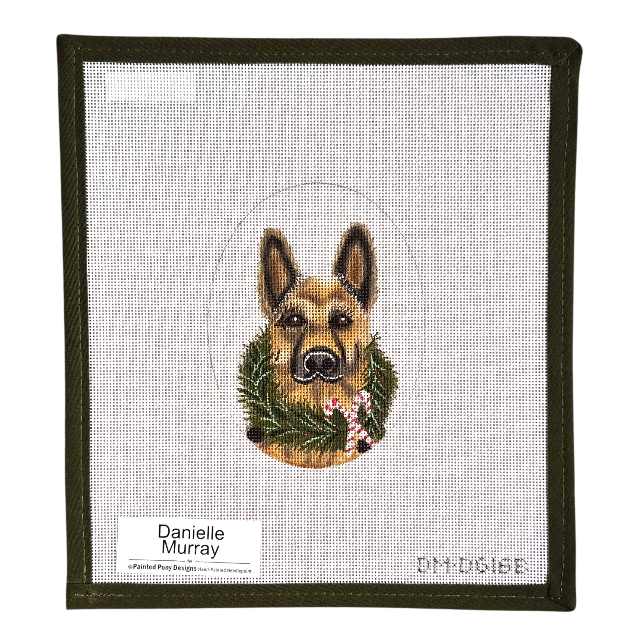 German Shepherd Ornament - Danielle Murray