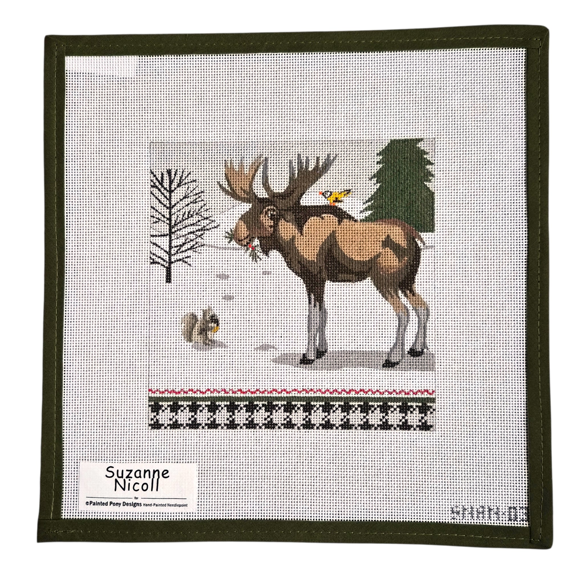 Winter Moose - Suzanne Nicoll