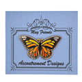 Orange Butterfly Needle Minder