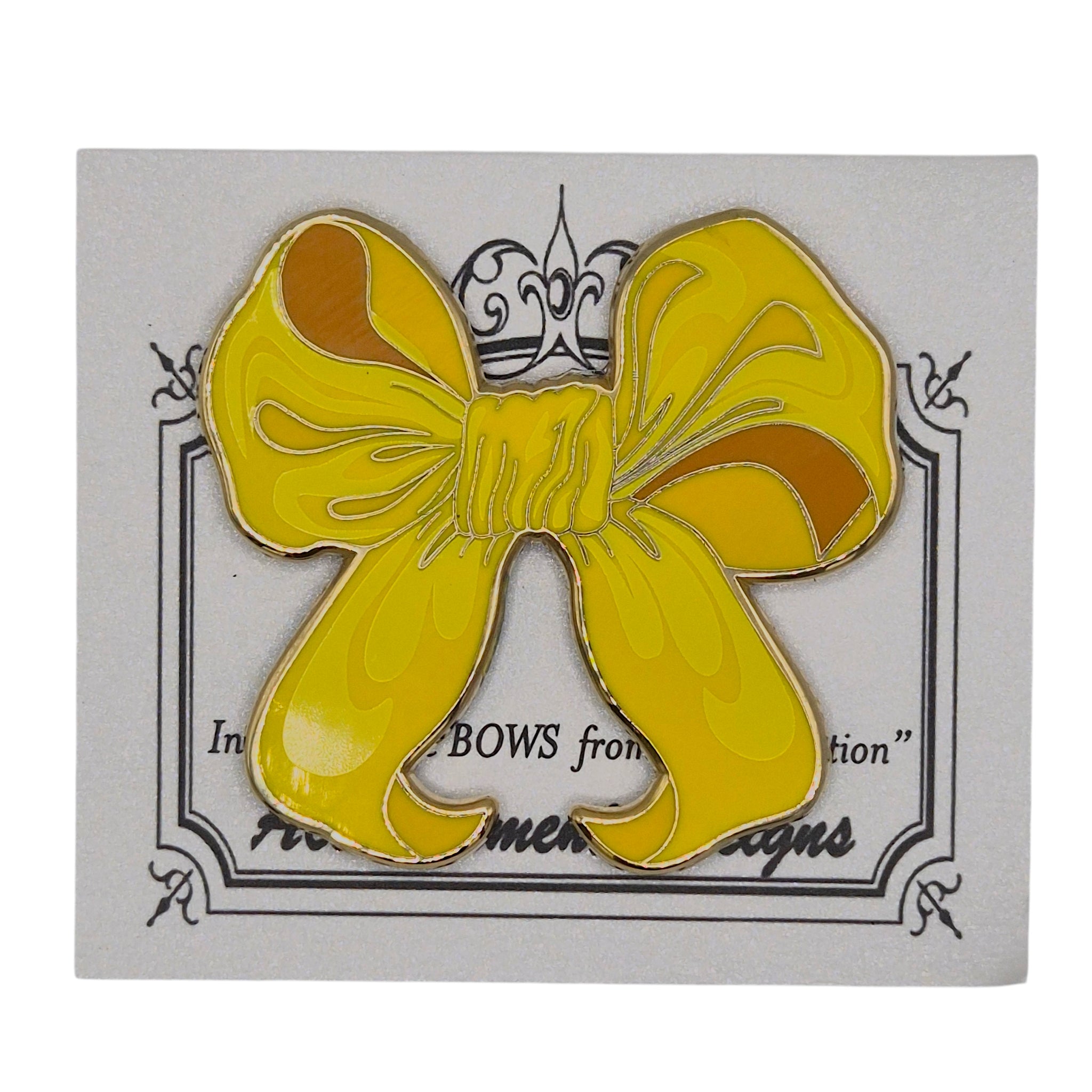 Yellow Bow Needle Minder