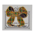 Plaid Bow Needle Minder