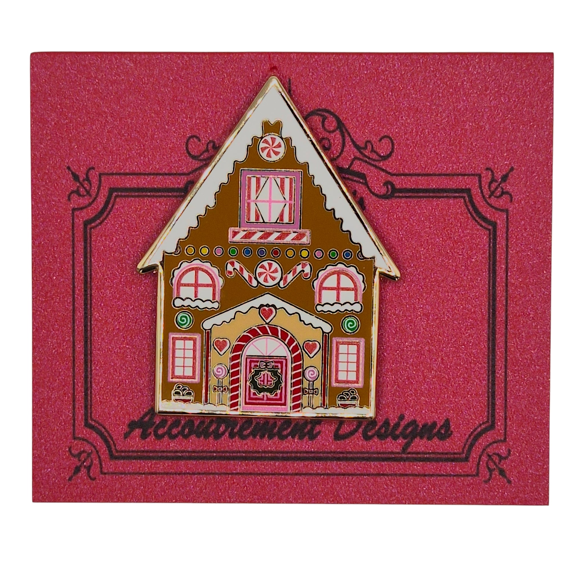 Gingerbread House Needle Minder