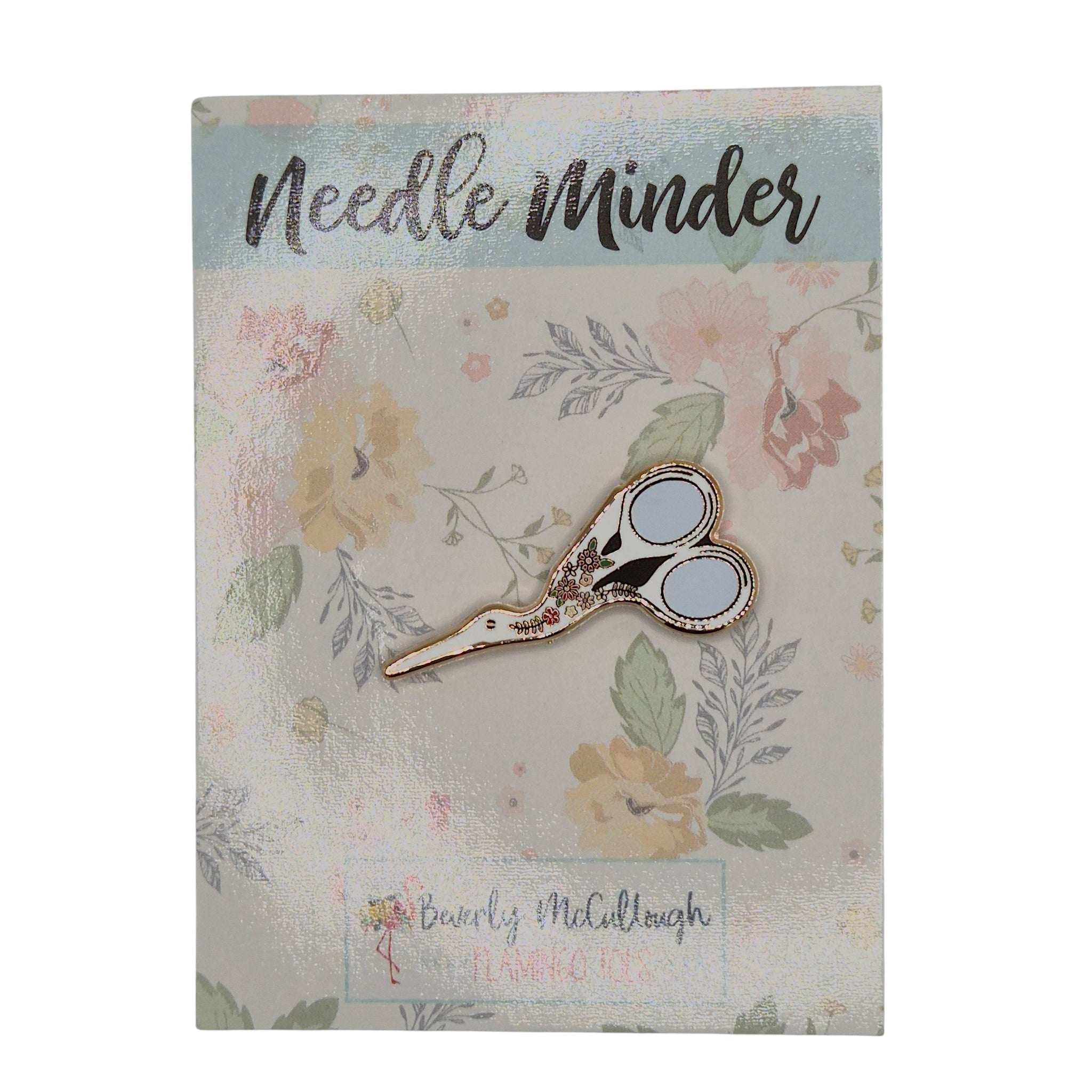 Embroidery Scissors Needle Minder