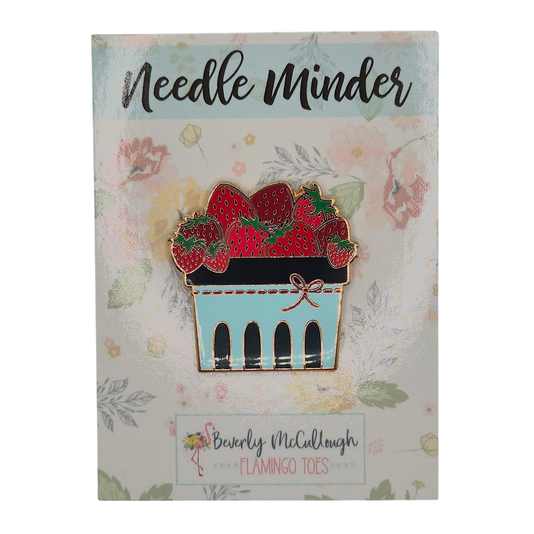 Strawberry Basket Needle Minder