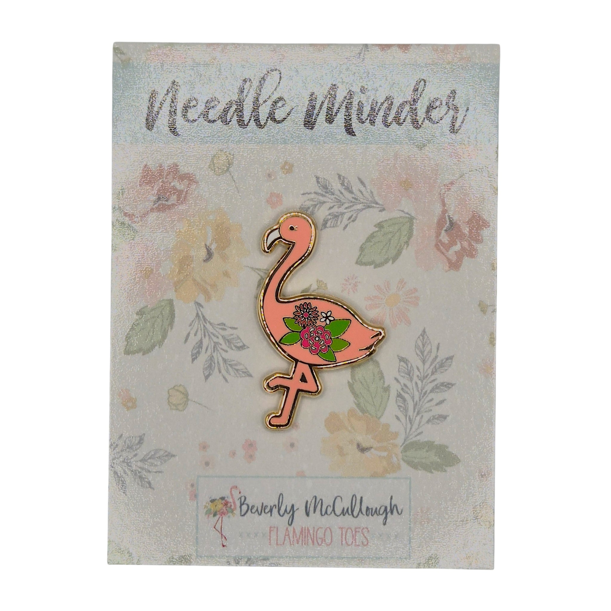 Flossie Flamingo Needle Minder