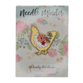 Farmhouse Floral Chicken Needle Minder