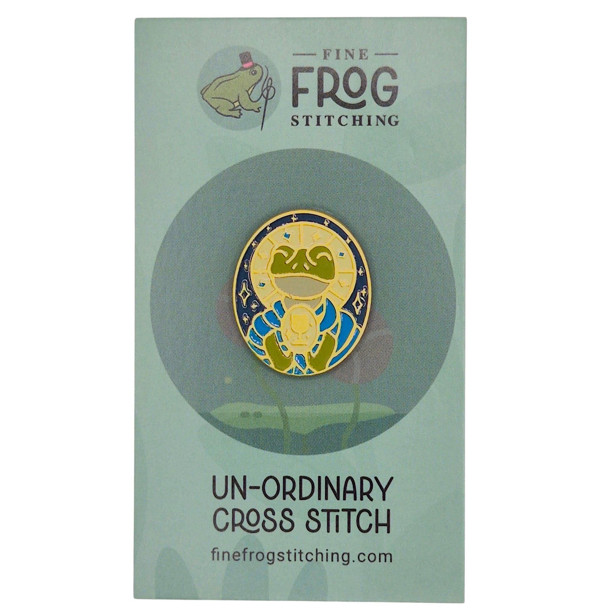 Holy Frog  Needle Minder