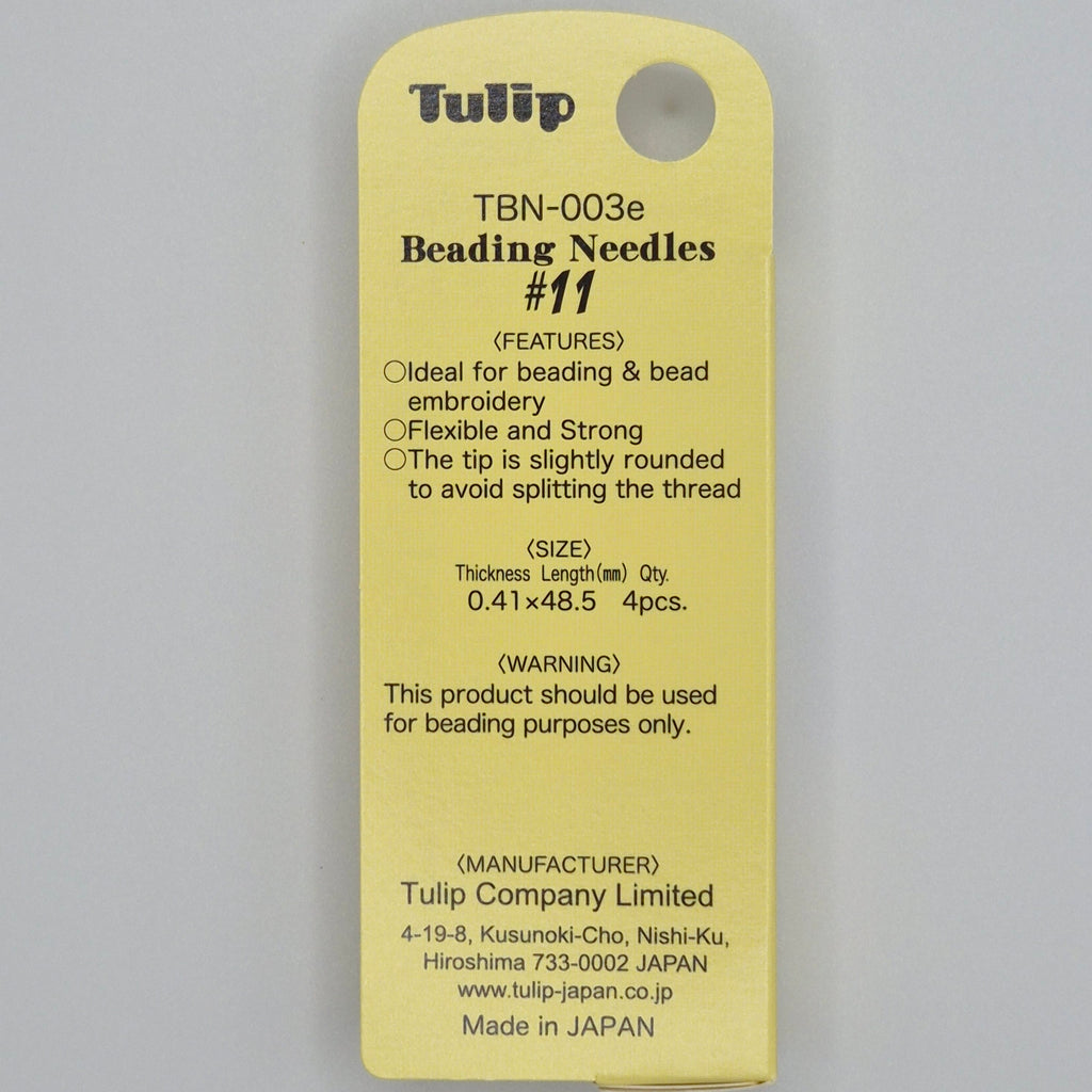 Tulip Beading Needles #11