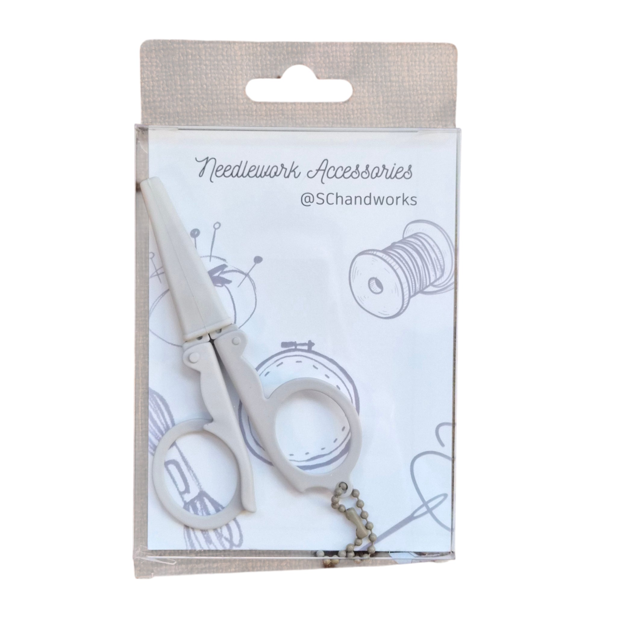 Portable Folding Scissors - Foggy