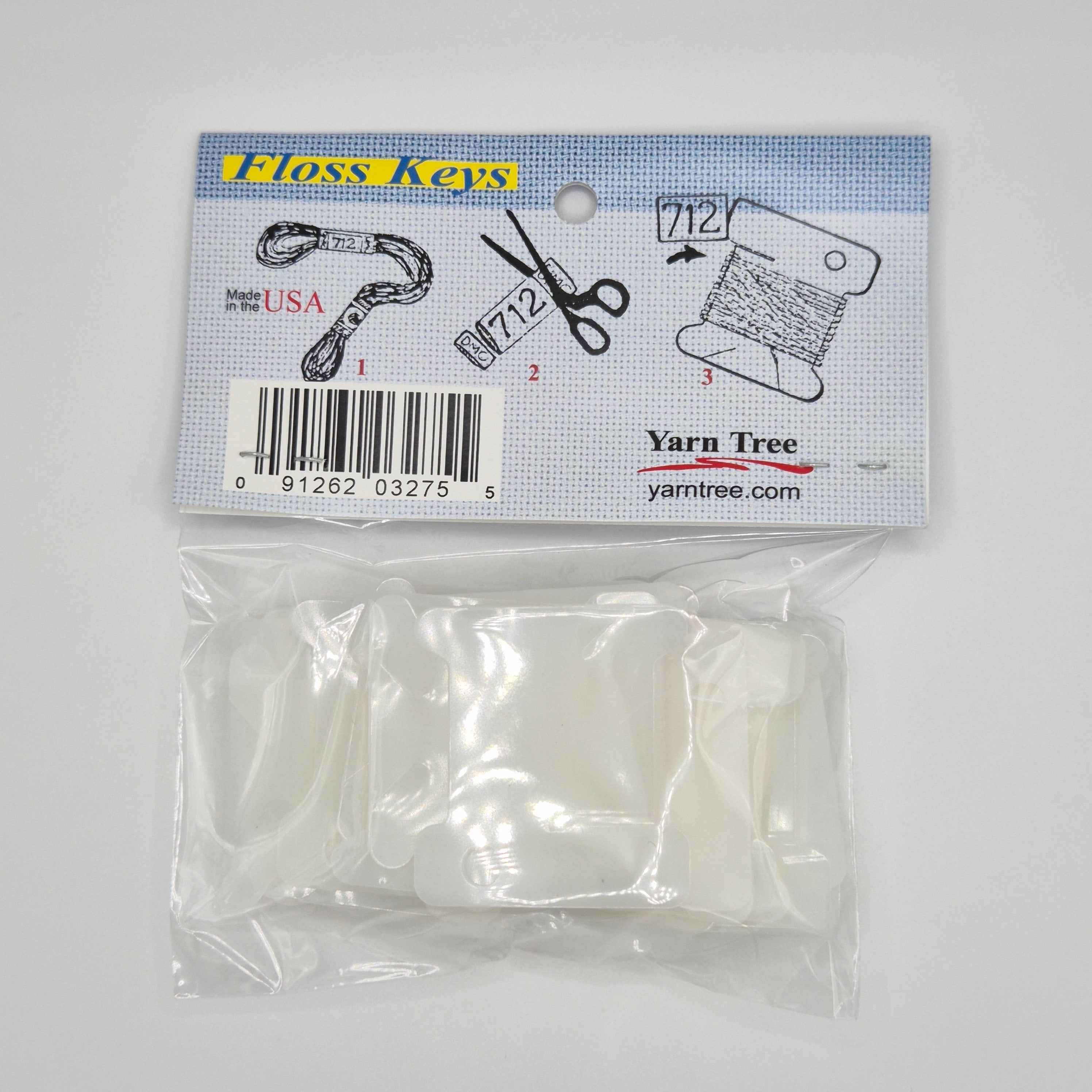 Small Plastic Floss Keys - 25 Pack