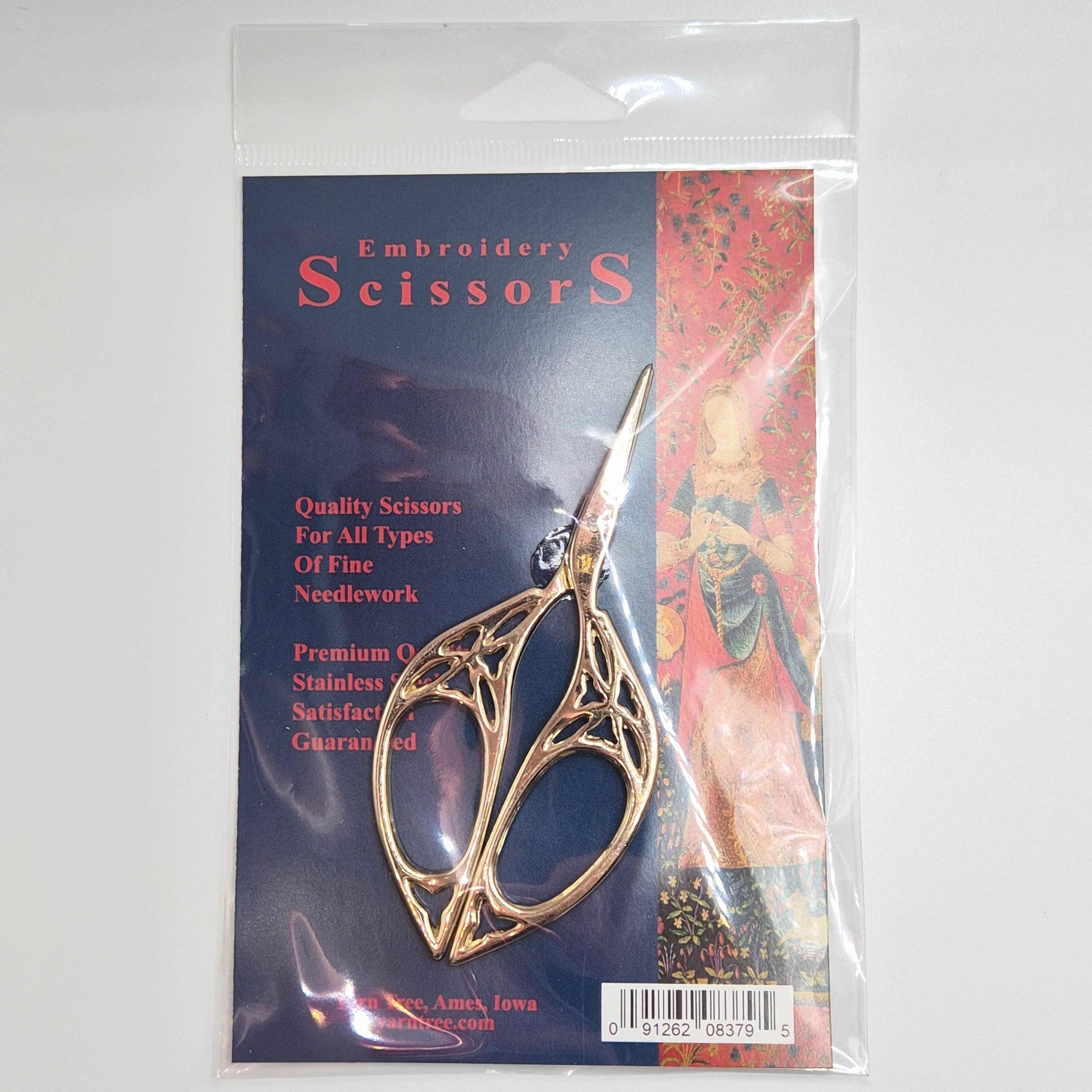 Gold Butterfly Embroidery Scissors