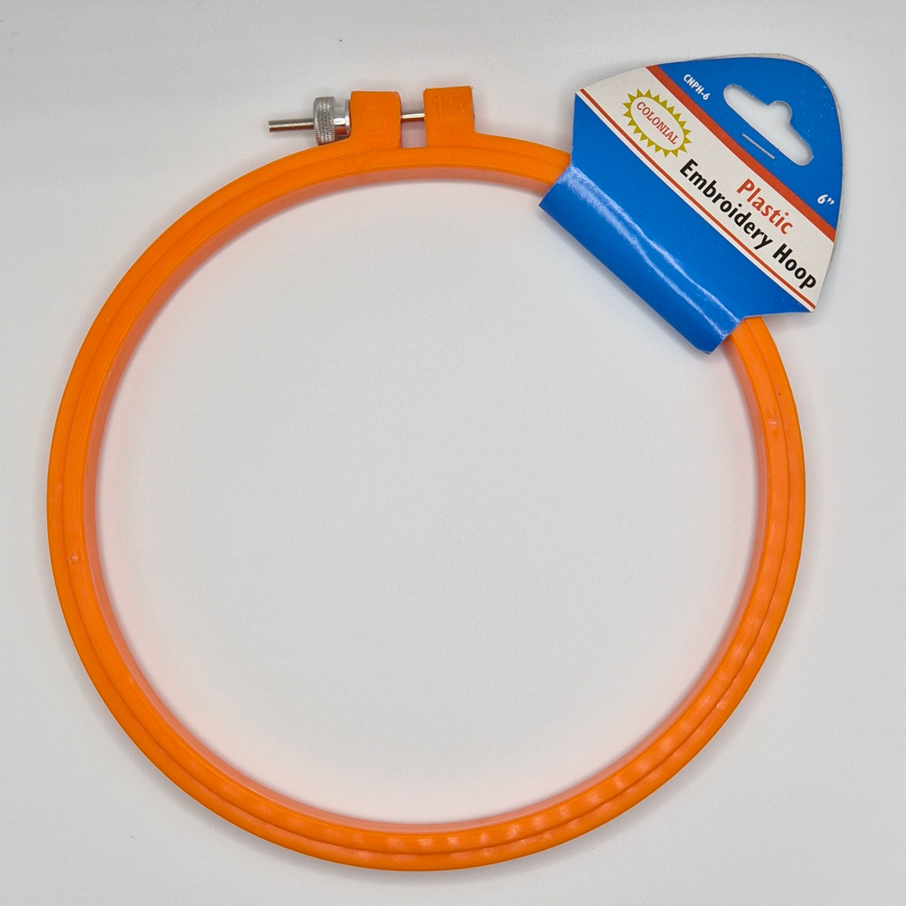 6" Plastic Embroidery Hoop