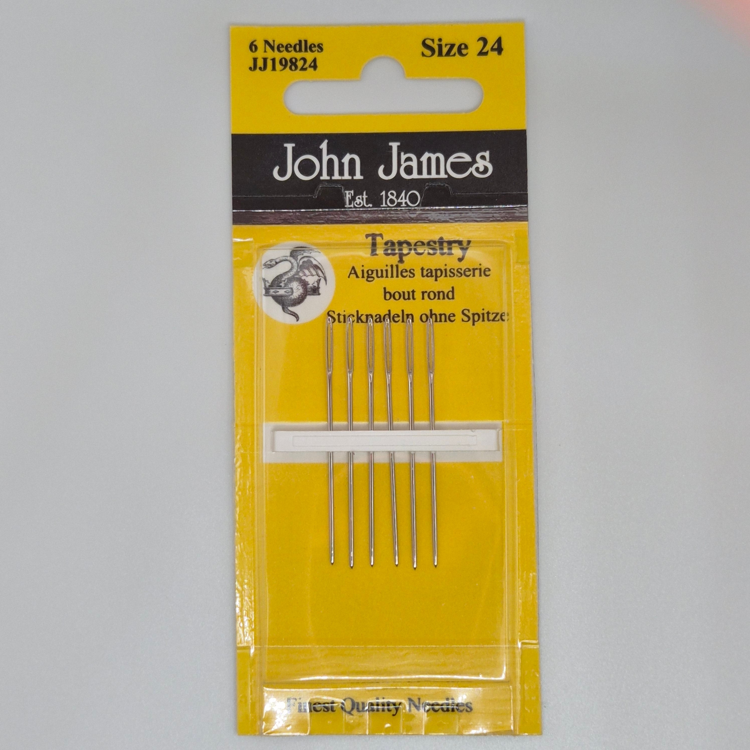 JJ Tapestry Needles - Size 24