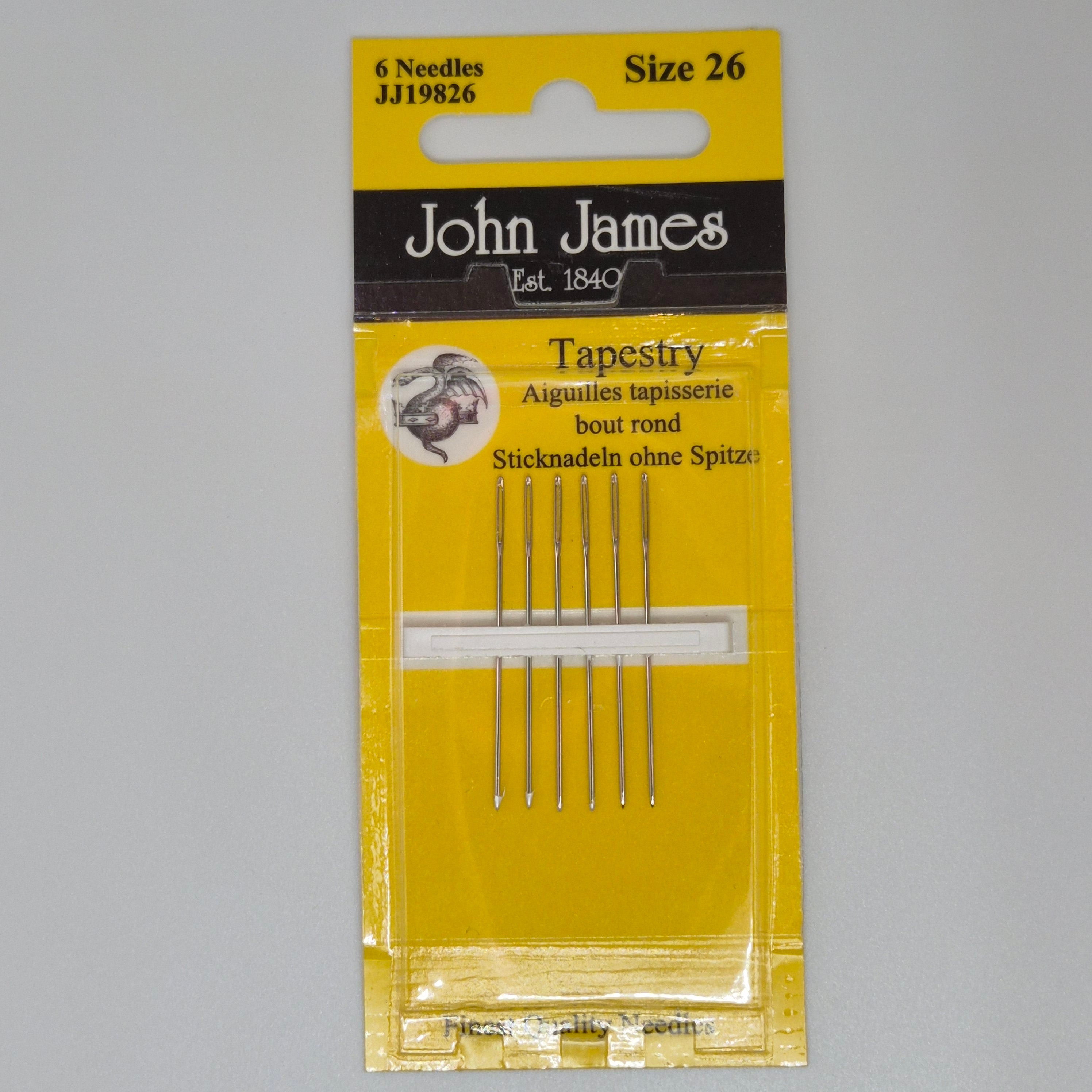JJ Tapestry Needles - Size 26