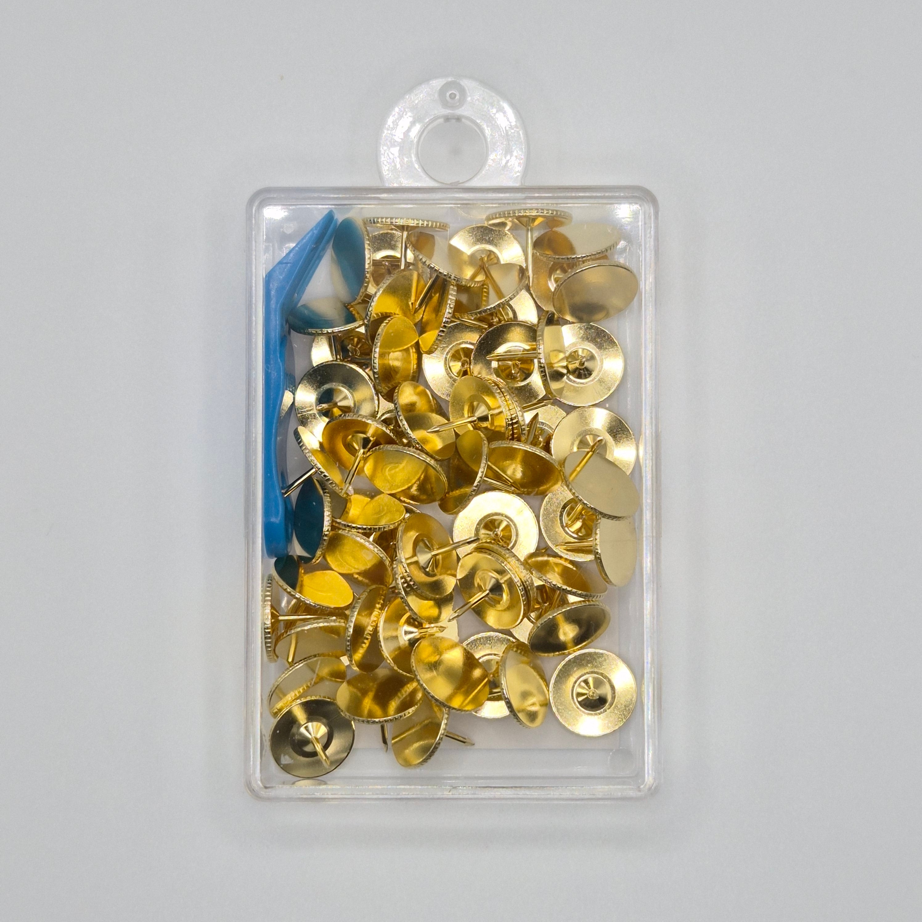 Brass Thumbtacks and Tack Remover