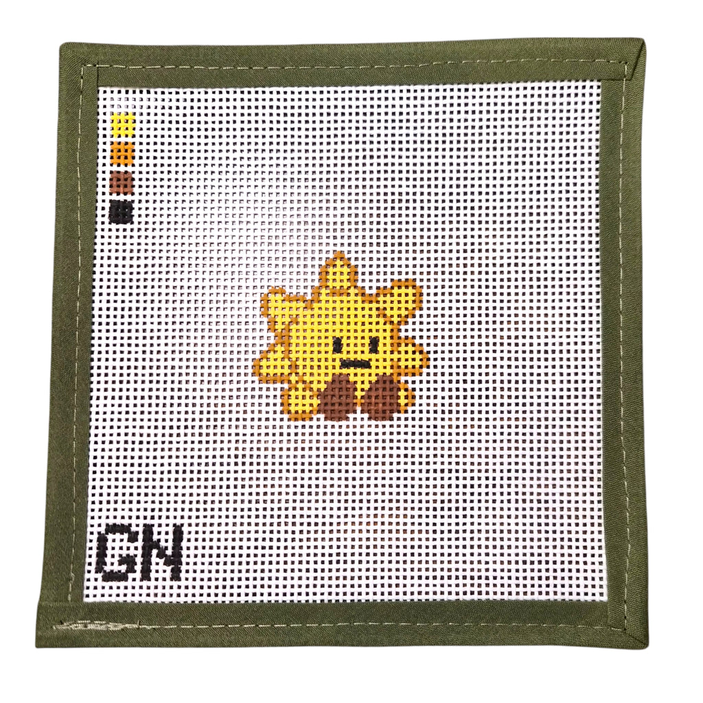 Mini Happy Sun Needlepoint Kit