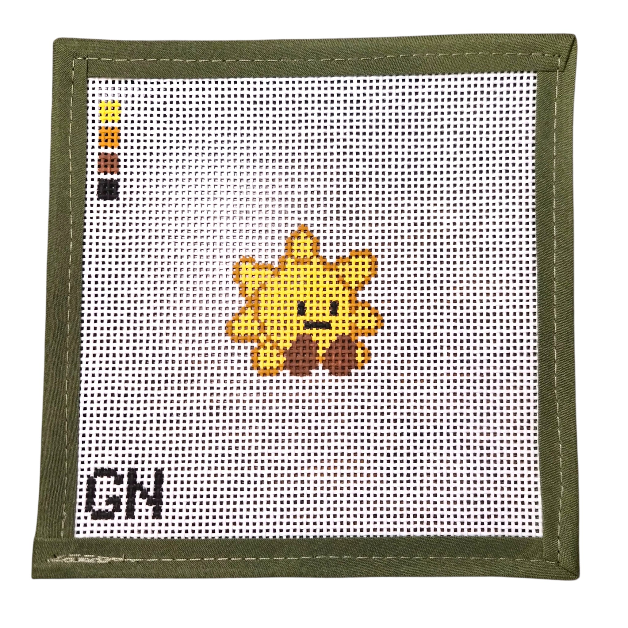 Mini Happy Sun Needlepoint Kit