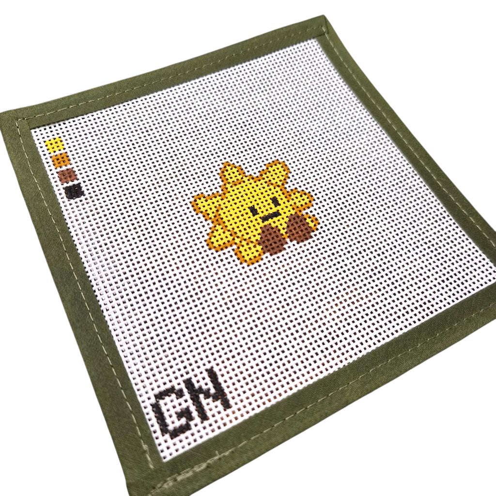 Mini Happy Sun Needlepoint Kit