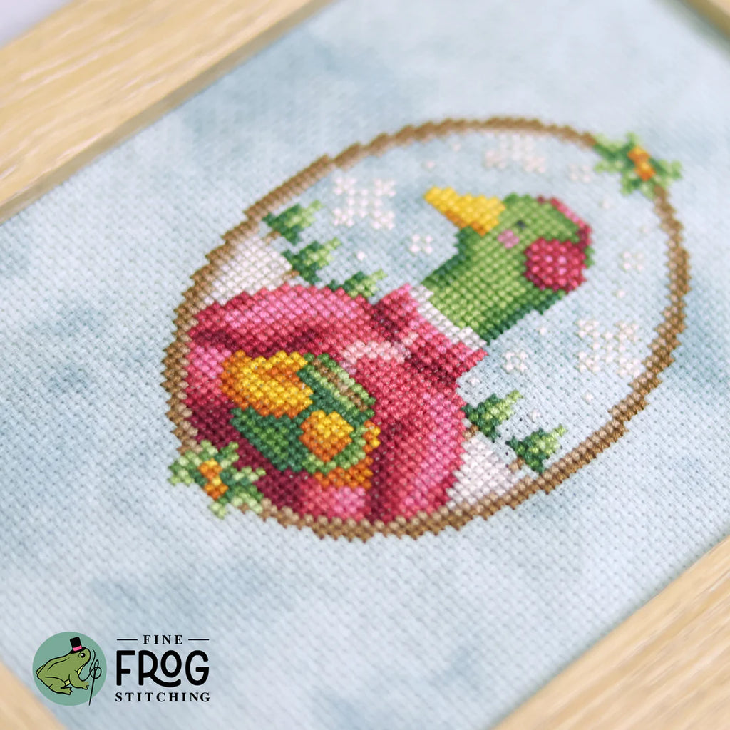 Hot Cocoa Duck - Cross Stitch Pattern