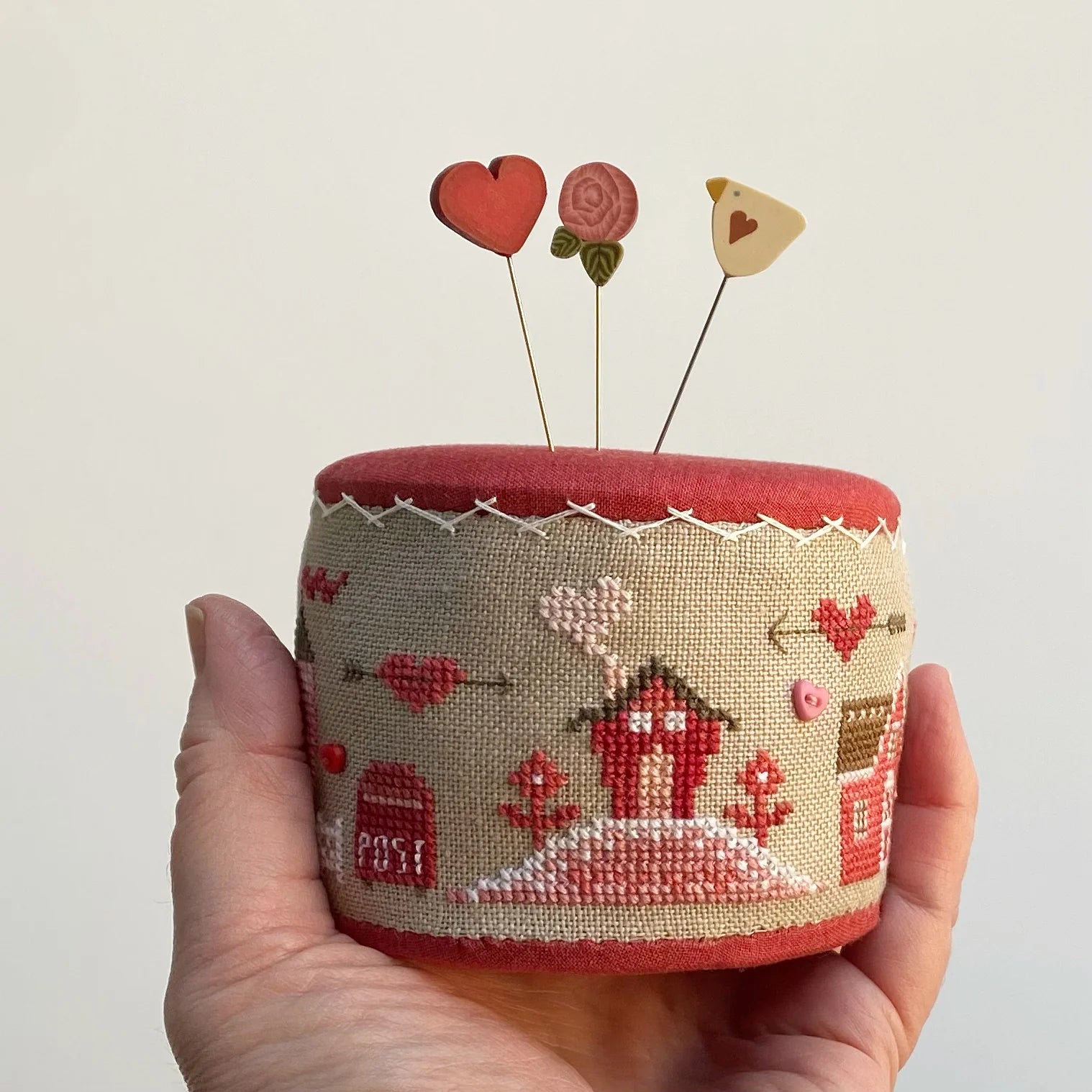 Big-Hearted Tiny Town - Cross Stitch Pattern
