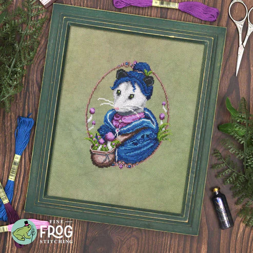 Opossum Forager - Cross Stitch Pattern