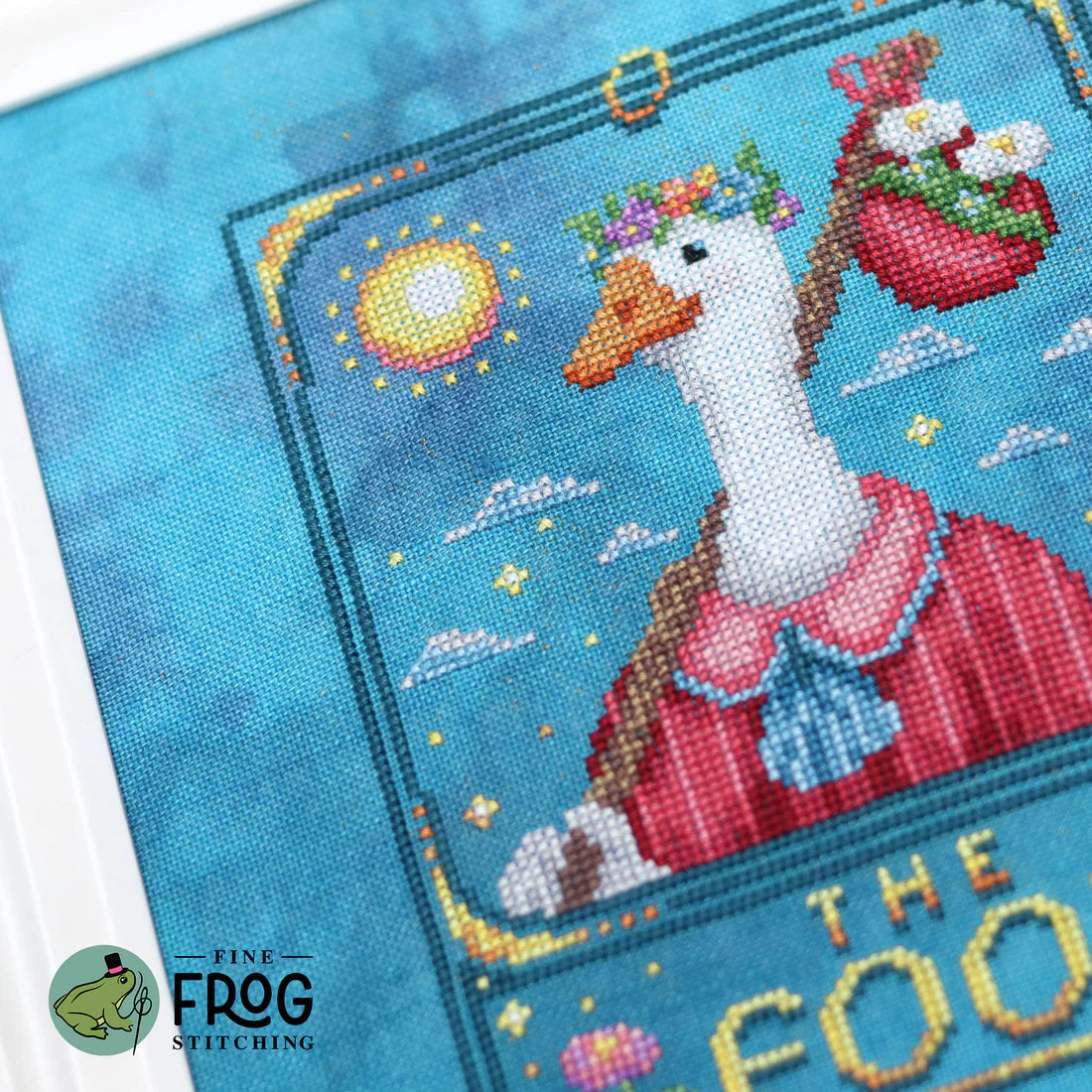 Feather Tarot: The Fool - Cross Stitch Pattern