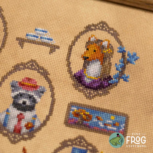 Twigs and Tea - Cross Stitch Pattern