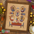 Twigs and Tea - Cross Stitch Pattern